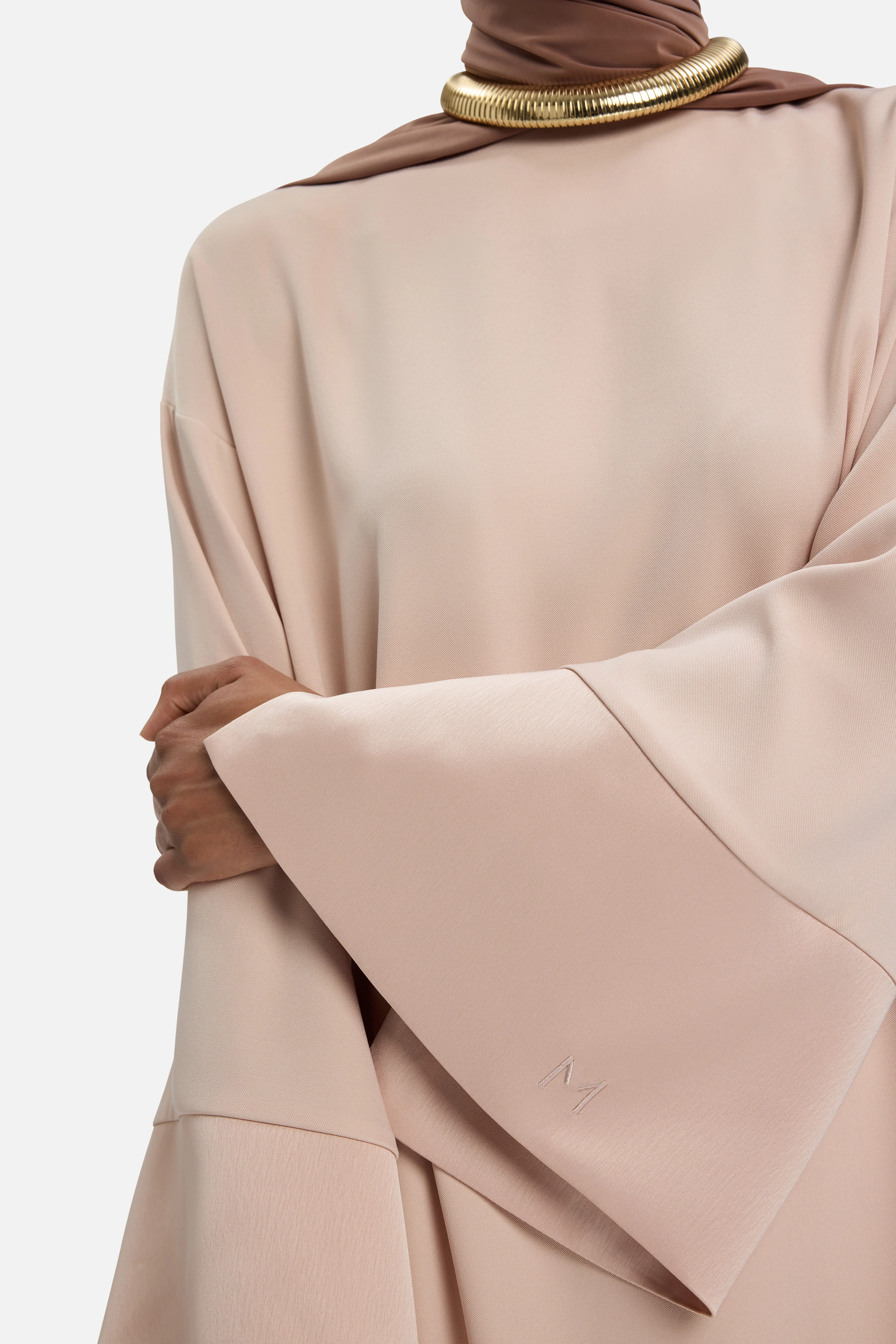Satin Trim Blouse | Dark Rose - Image 4