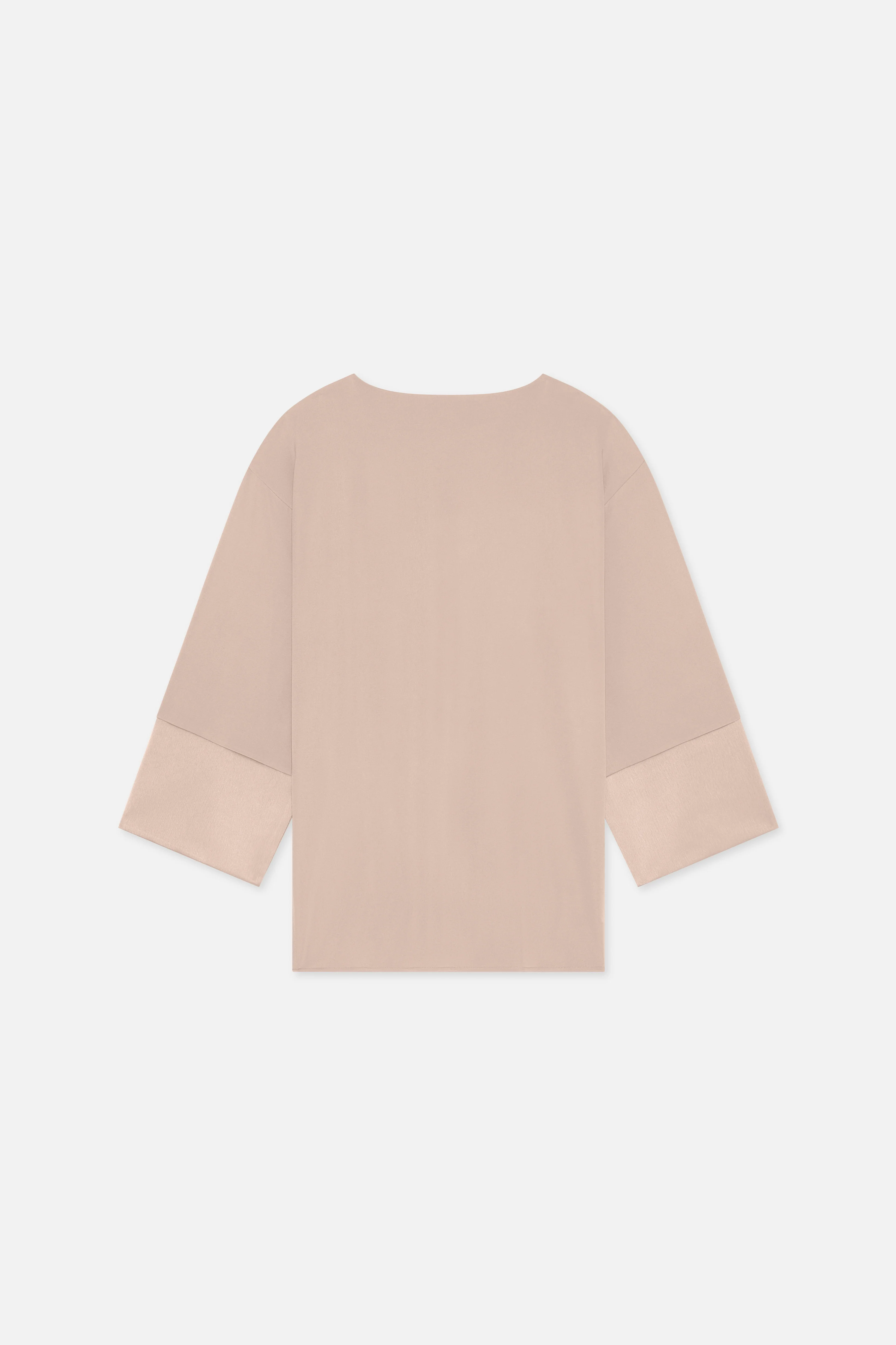 Satin Trim Blouse | Dark Rose - Image 6