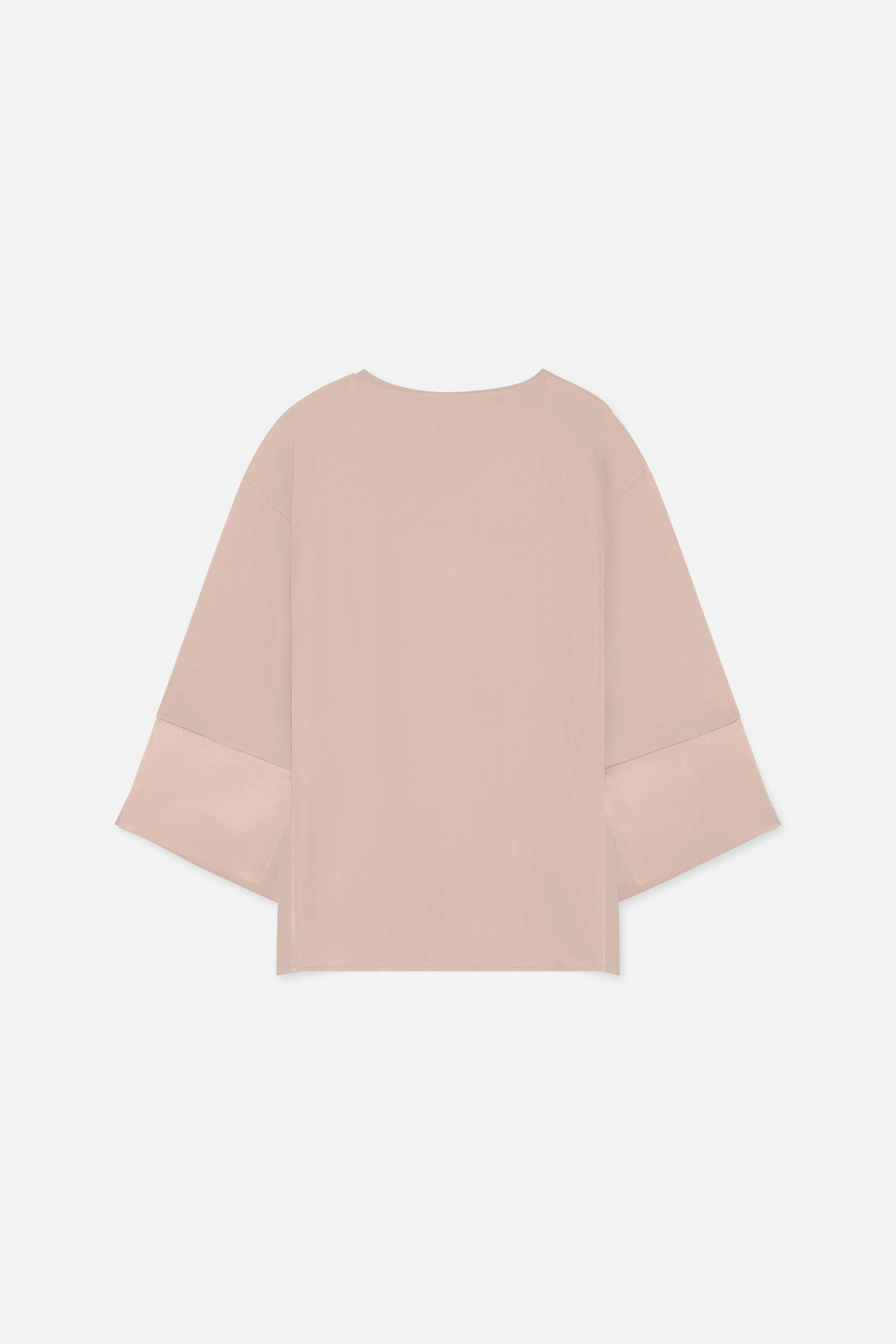 Satin Trim Blouse | Dark Rose - Image 7