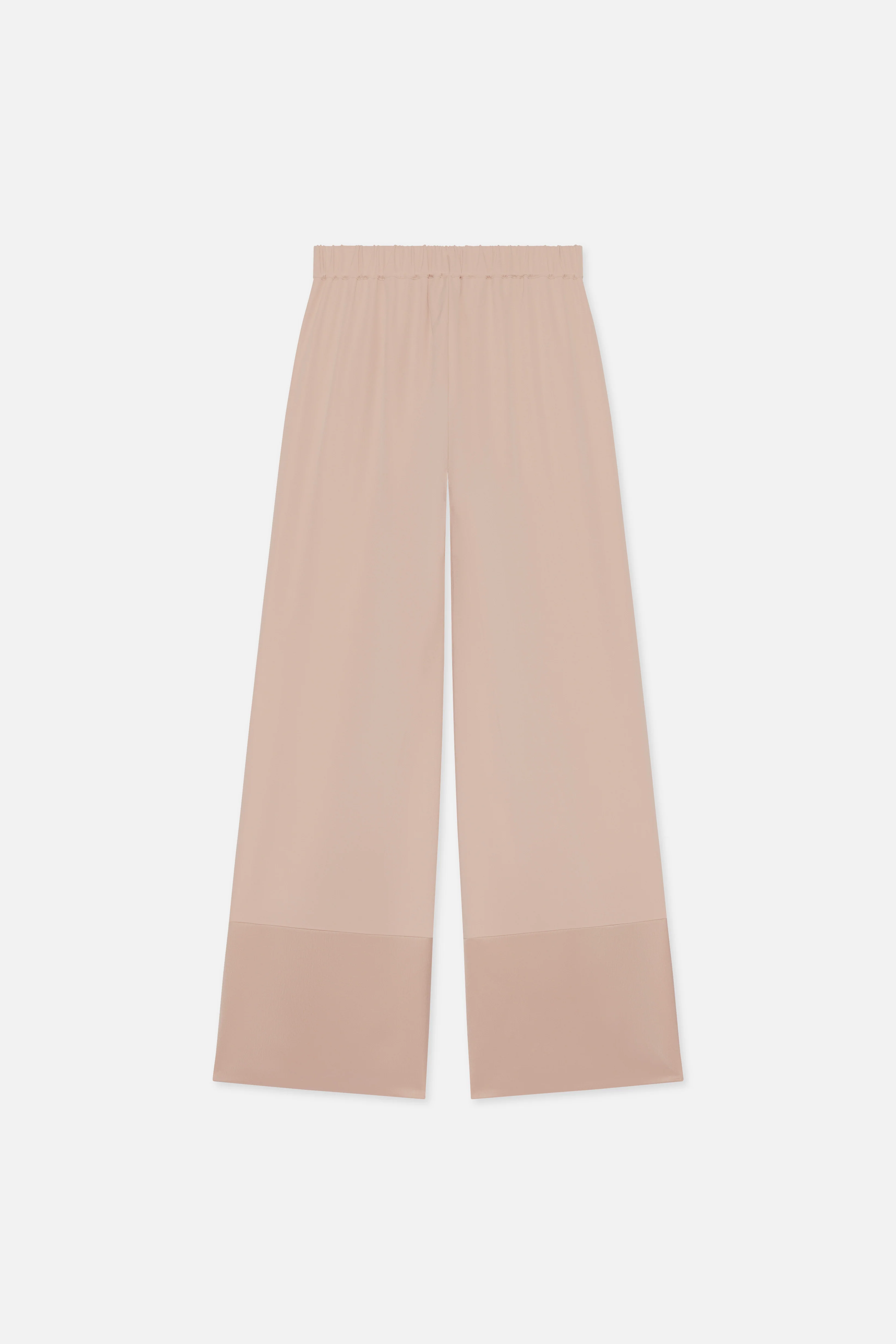 Satin Trim Trouser | Dark Rose - Image 6