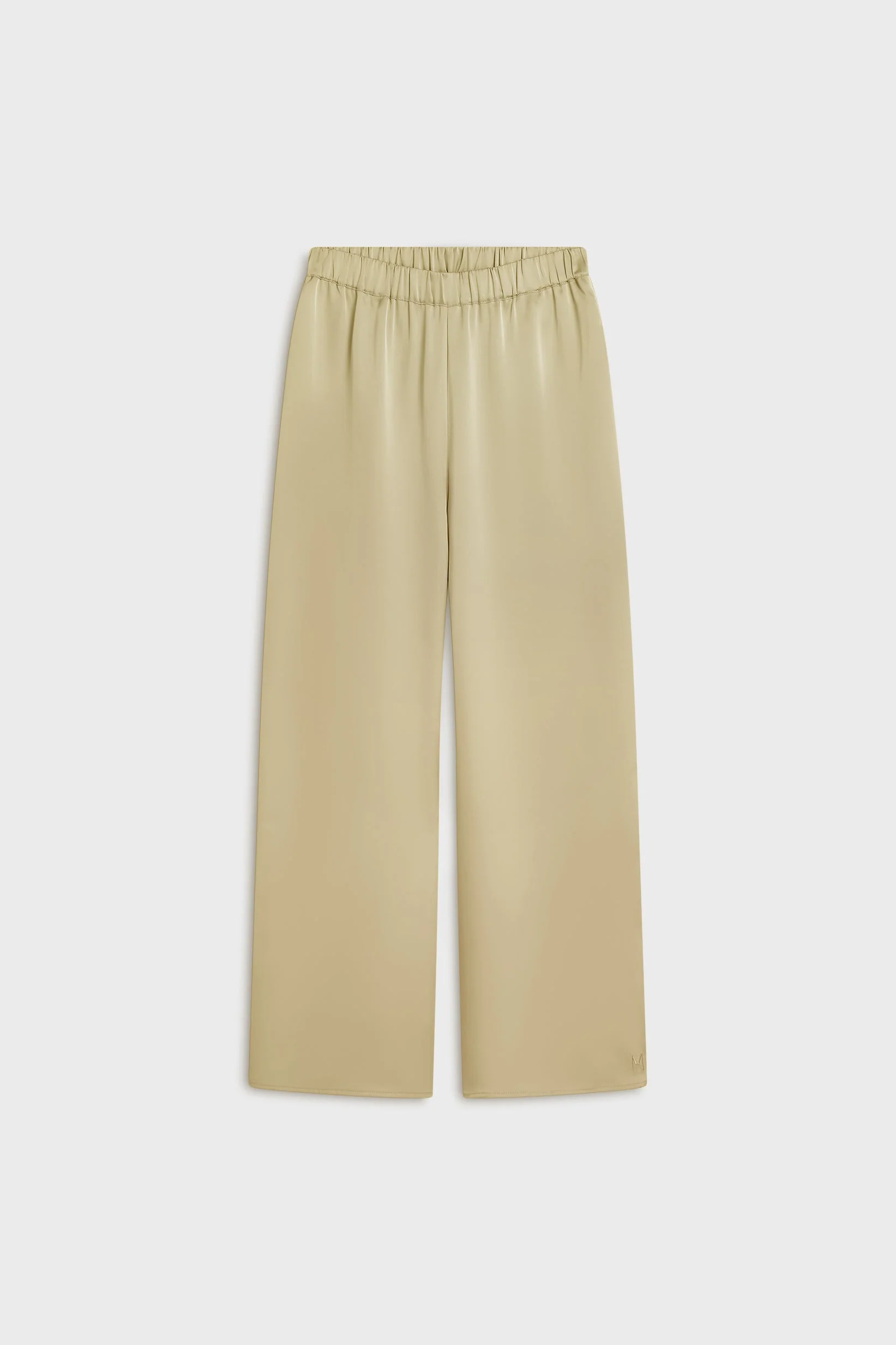 Satin Wide Leg Pants | Brown Rice - Image 4