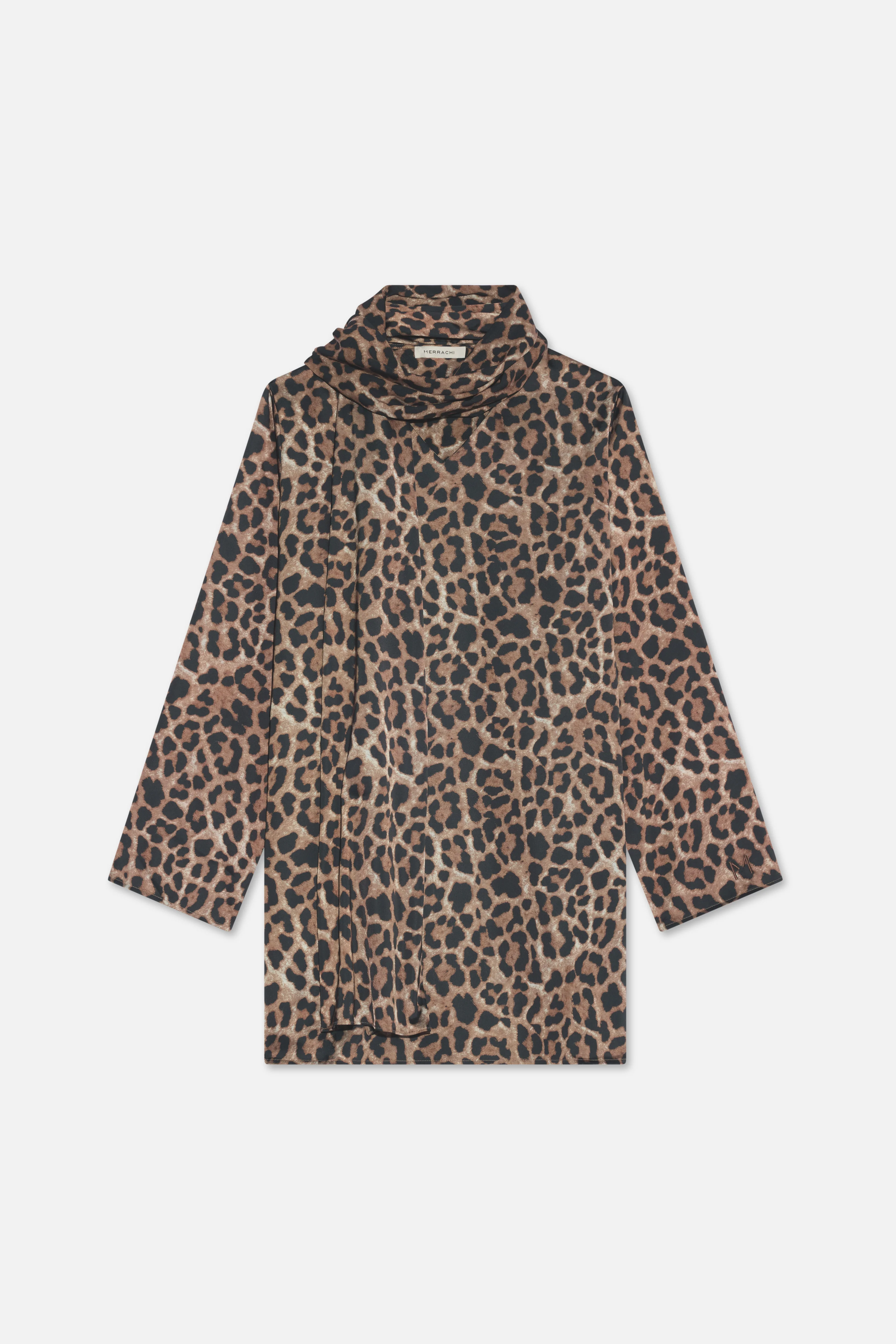 Shawl Shirt | Leopard - Image 6