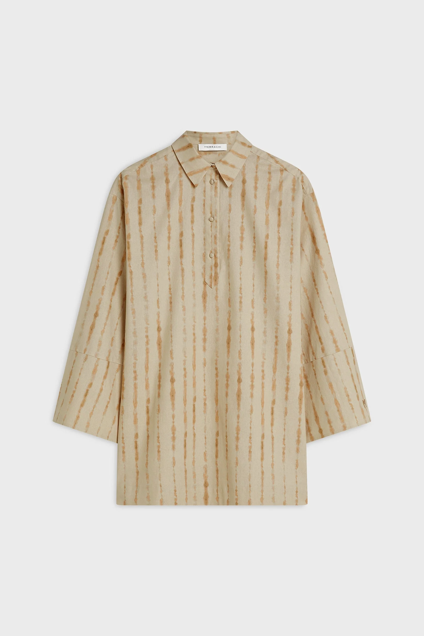 Shibori Top | Beige Rose - Image 4