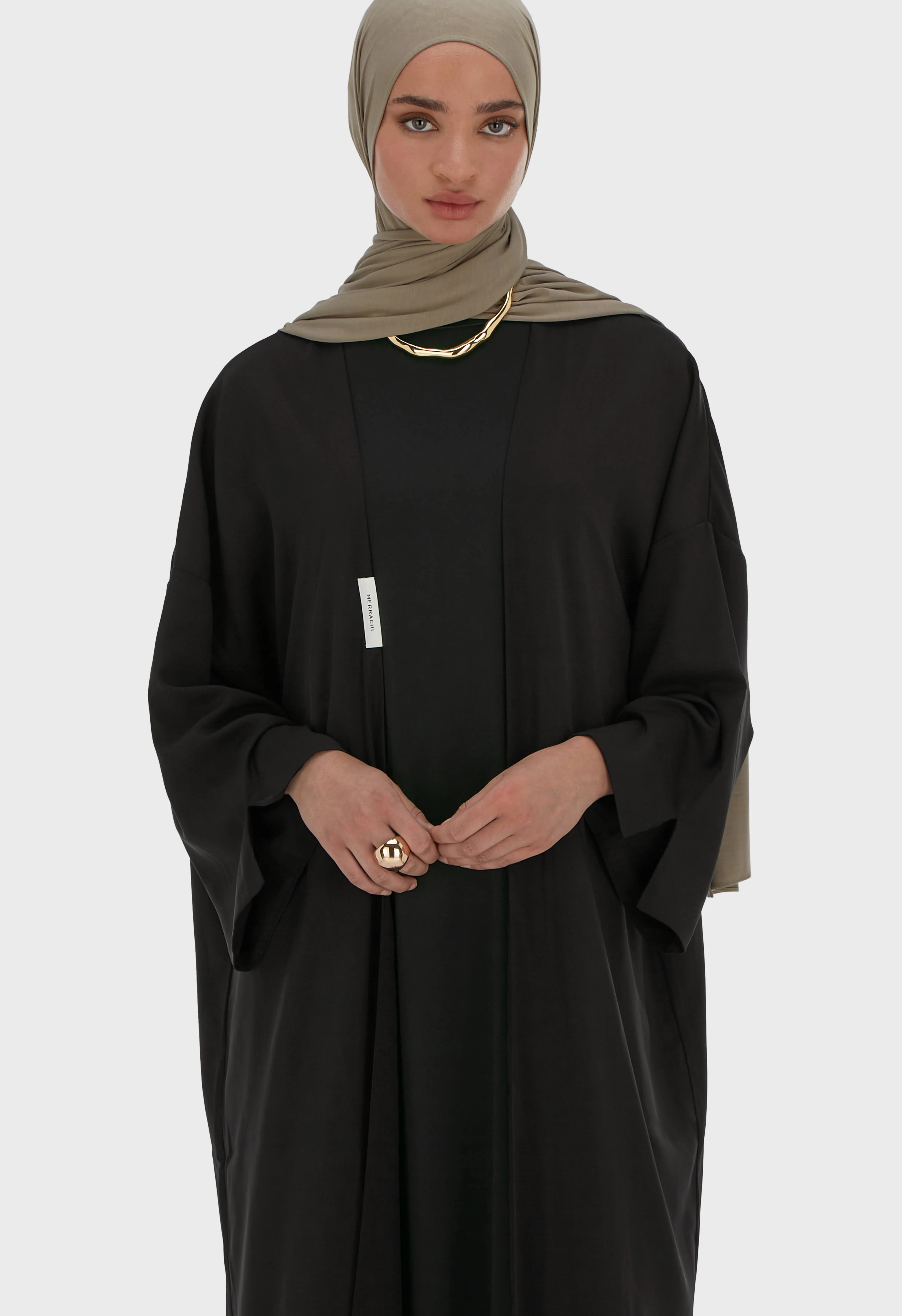 Sleeveless Dress | Black - Image 3