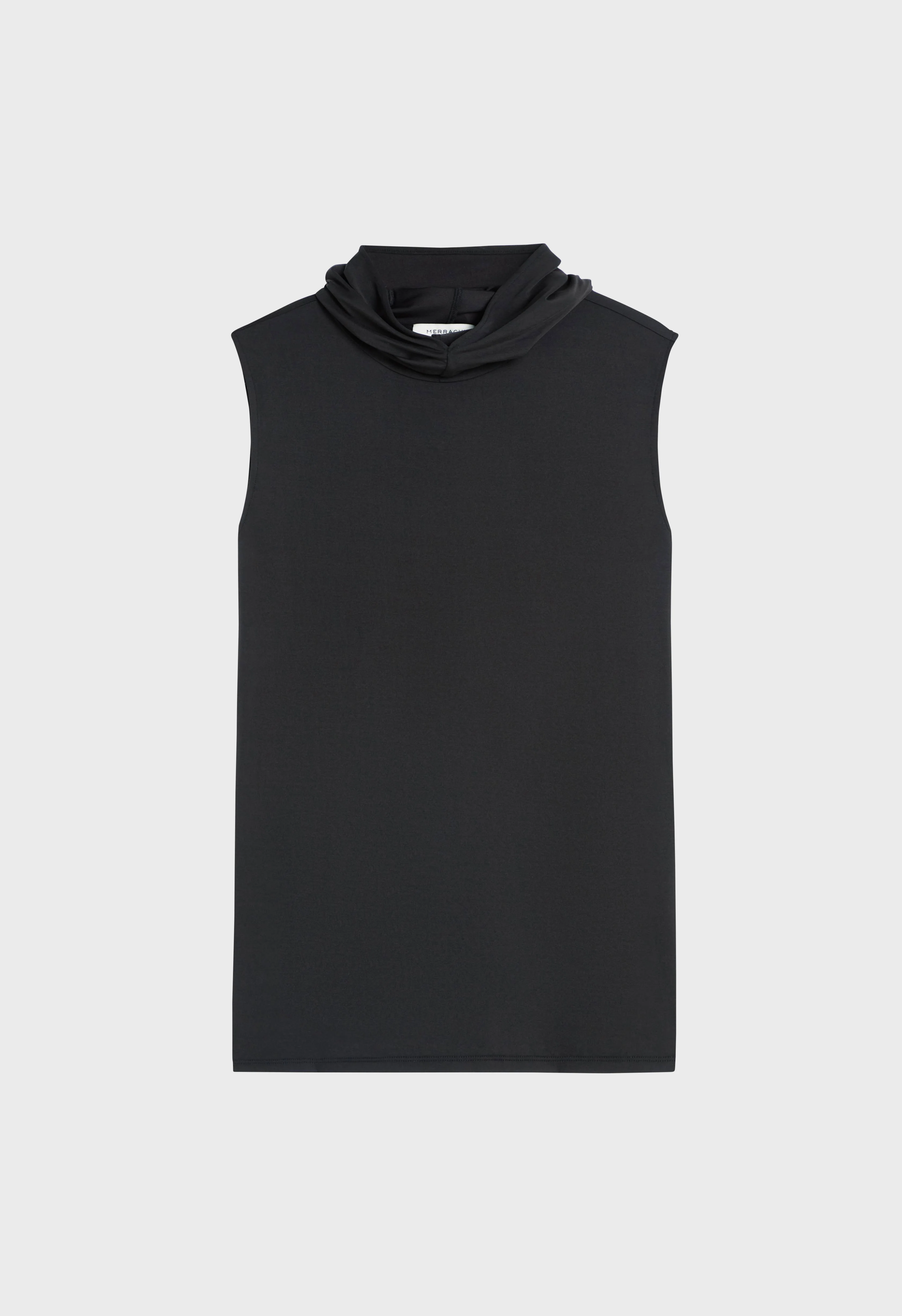 Sleeveless Hijab Top | Black - Image 3