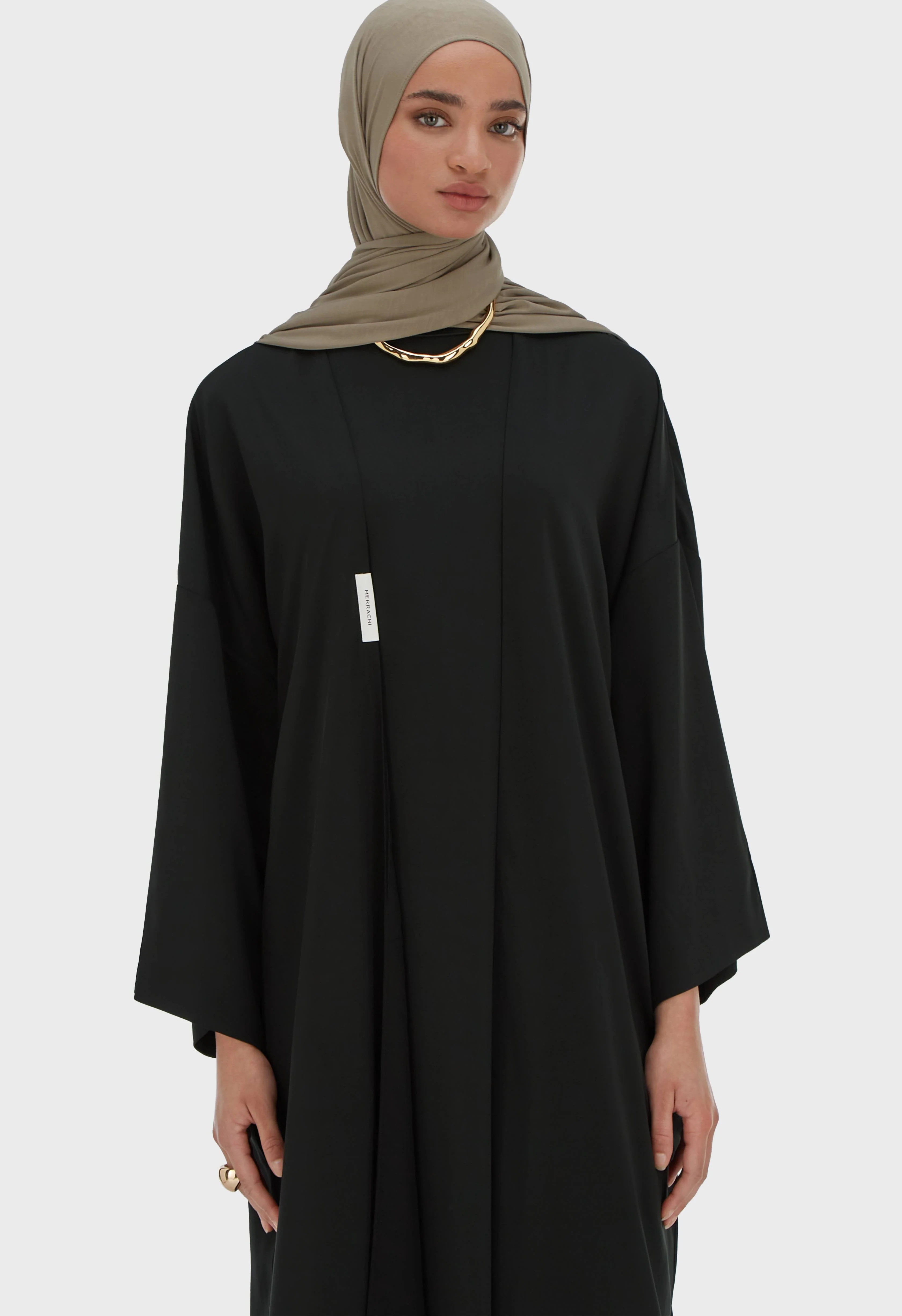 Sleeveless Woven Dress Regular | Black - Image 3