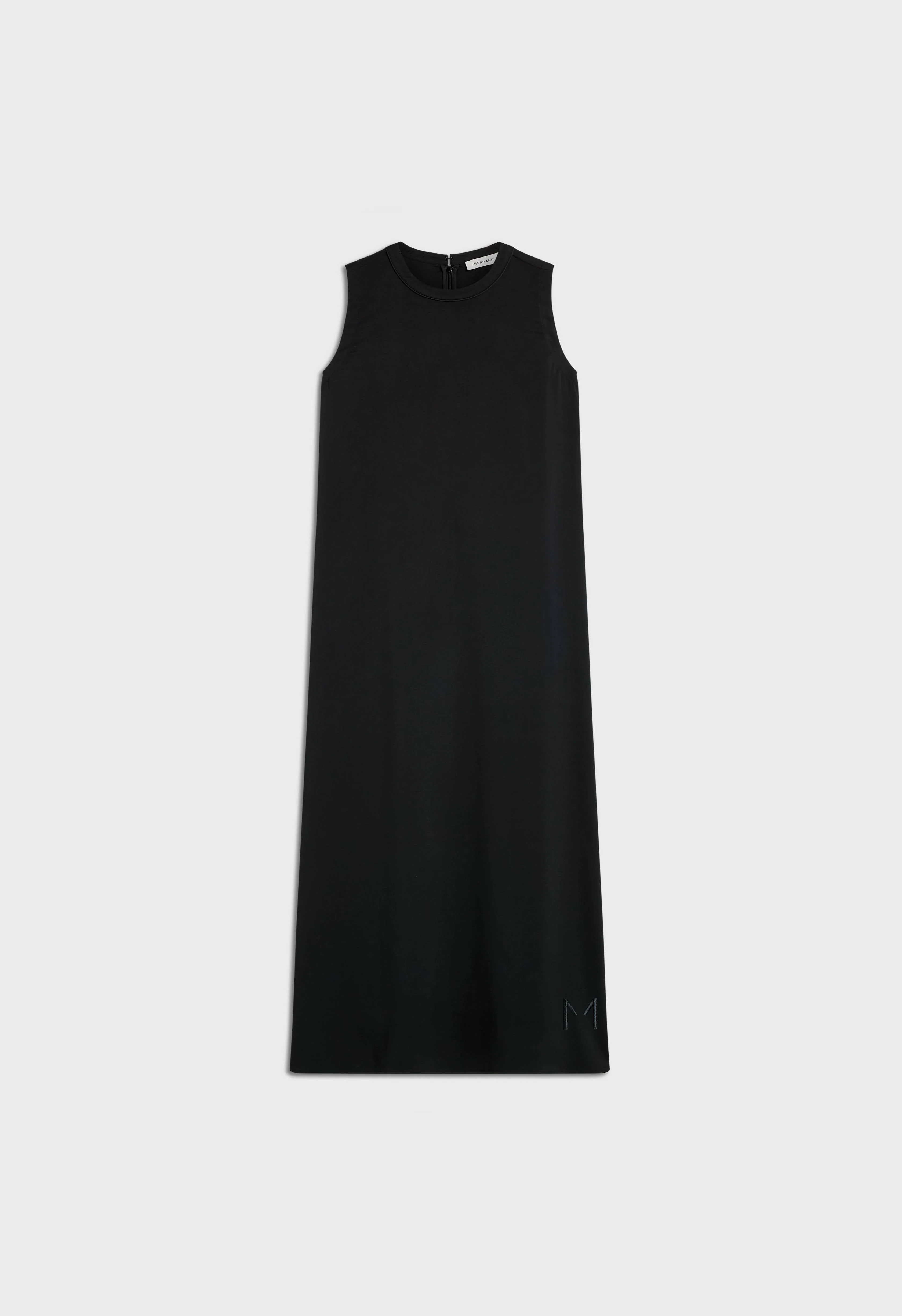 Sleeveless Woven Dress Regular | Black - Image 5
