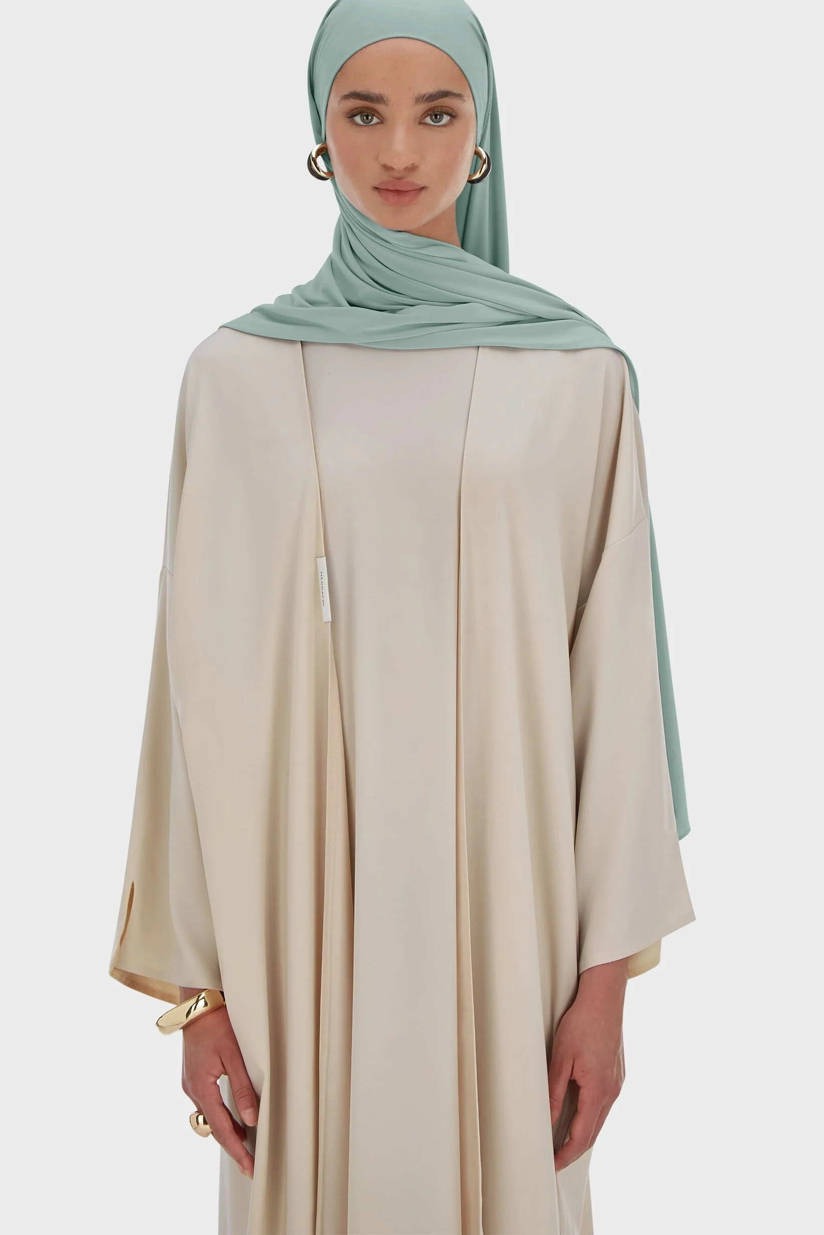 Sleeveless Woven Dress Regular | Moon Grey - Image 3
