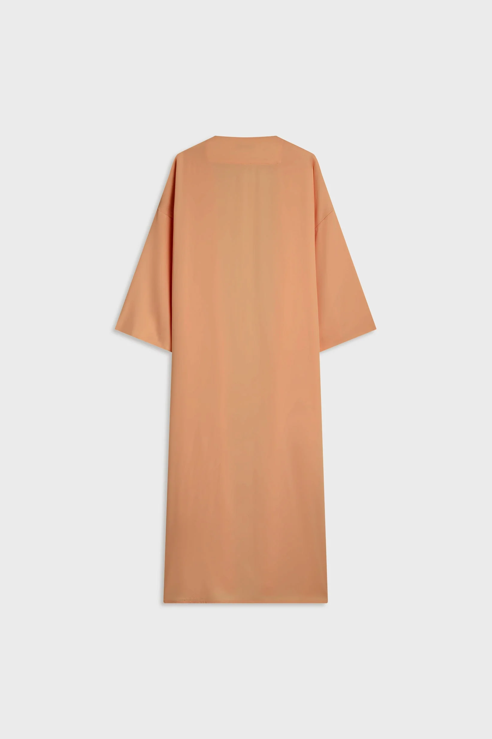 Sleeveless Woven Dress Regular | Pastel Orange - Image 5