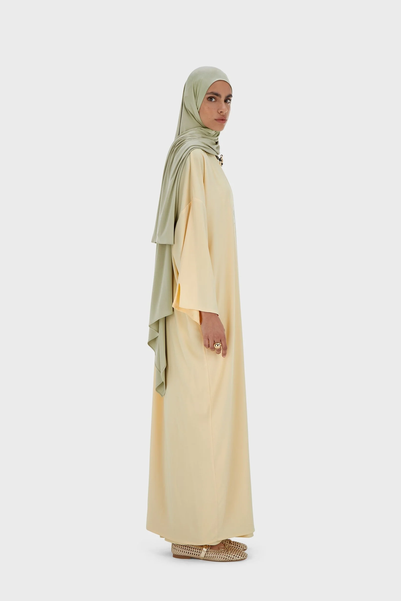 Sleeveless Woven Dress Regular | Sorbet - Image 2