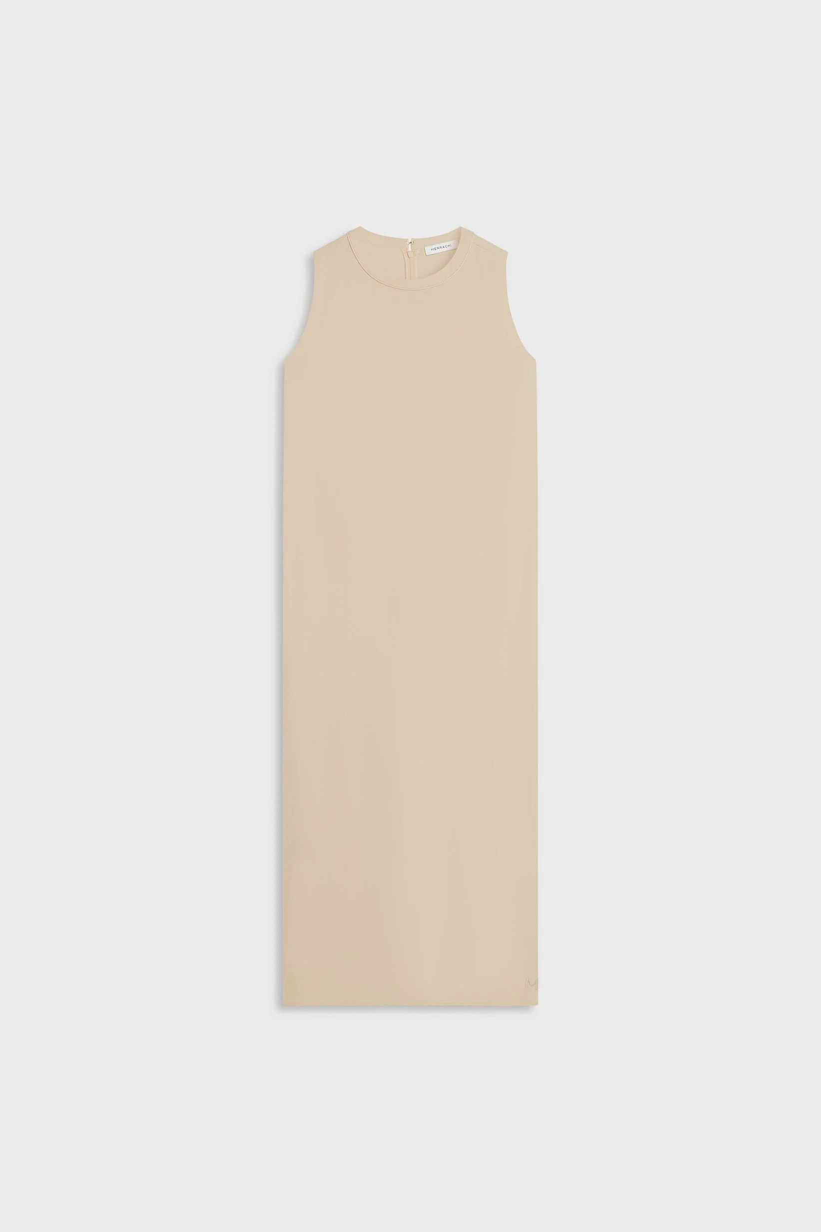 Sleeveless Woven Dress Short | Warm Butter - Image 4