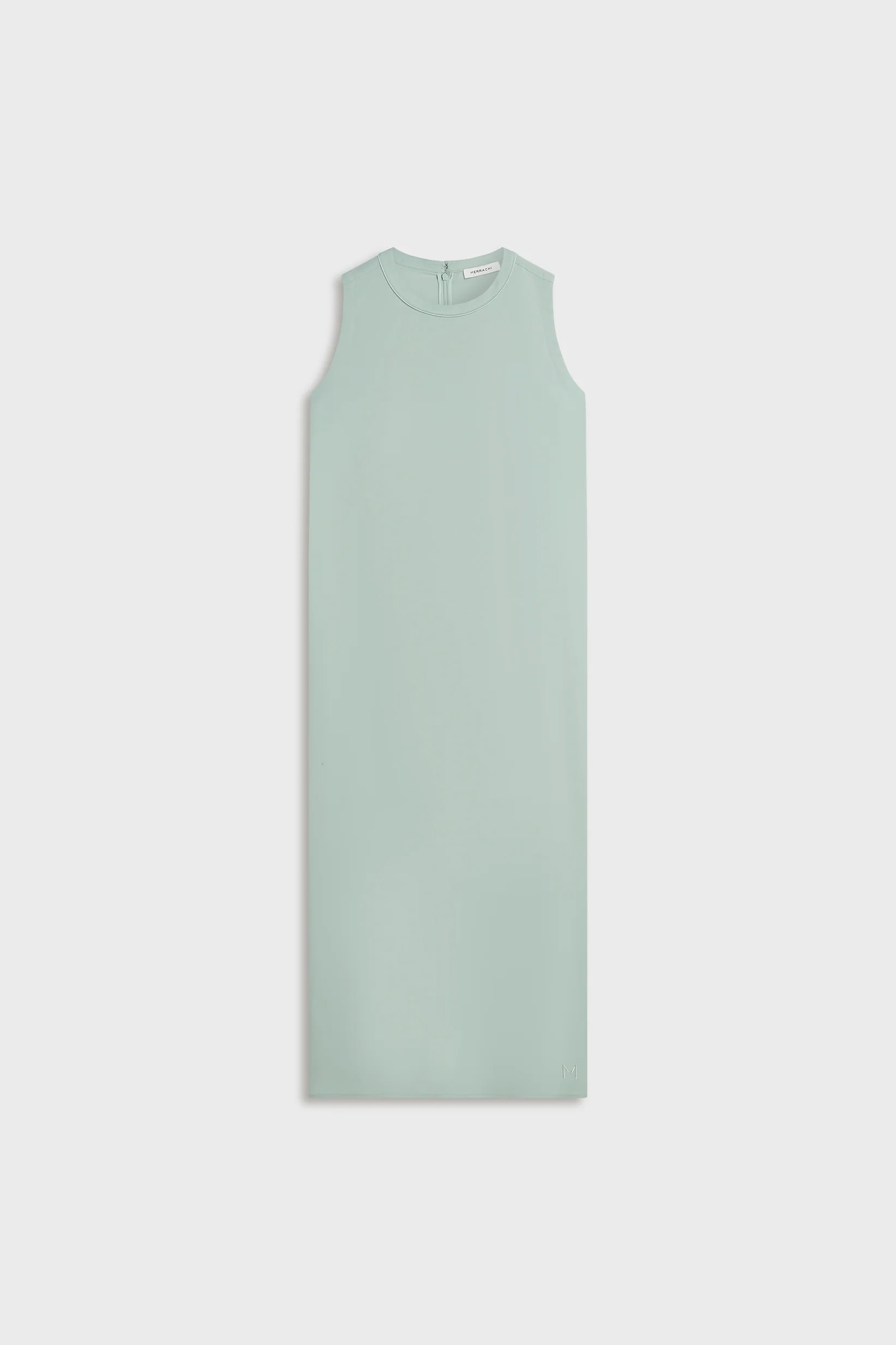 Sleeveless Woven Dress Short | Lake - Image 5