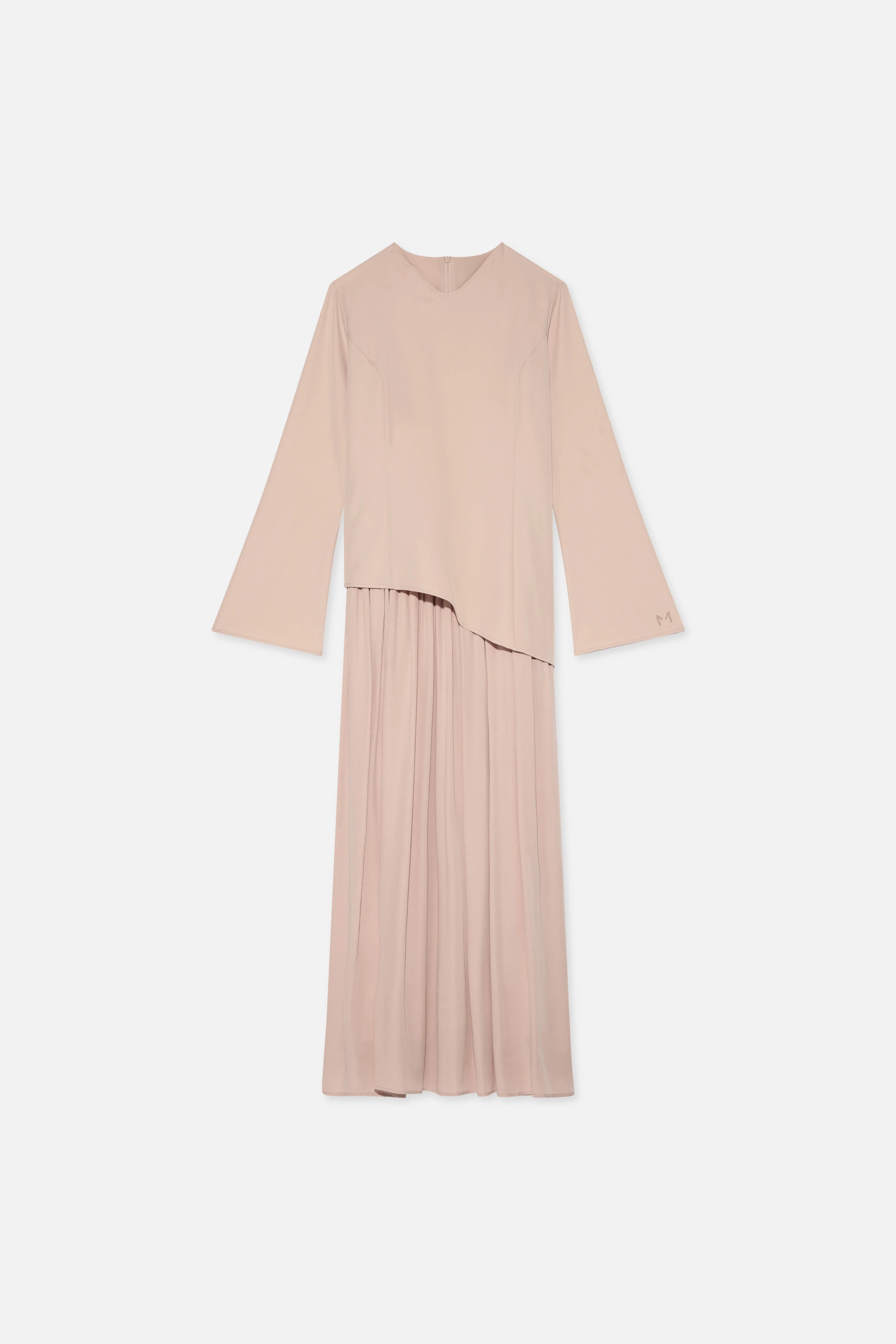 [PREORDER] Soft Curved Tailored Dress | Dark Rose - Image 5