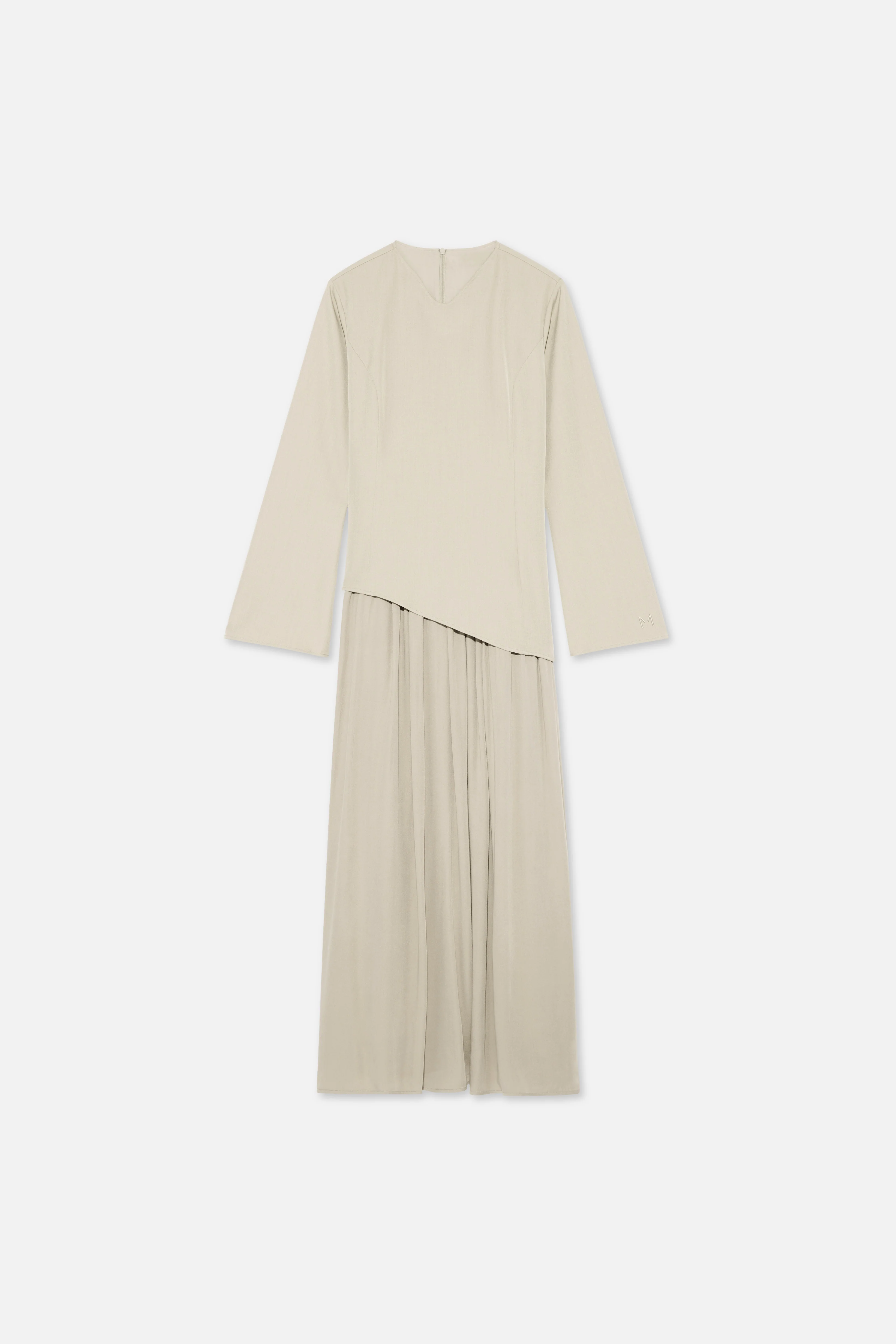 [PREORDER] Soft Curved Tailored Dress | Sand - Image 3