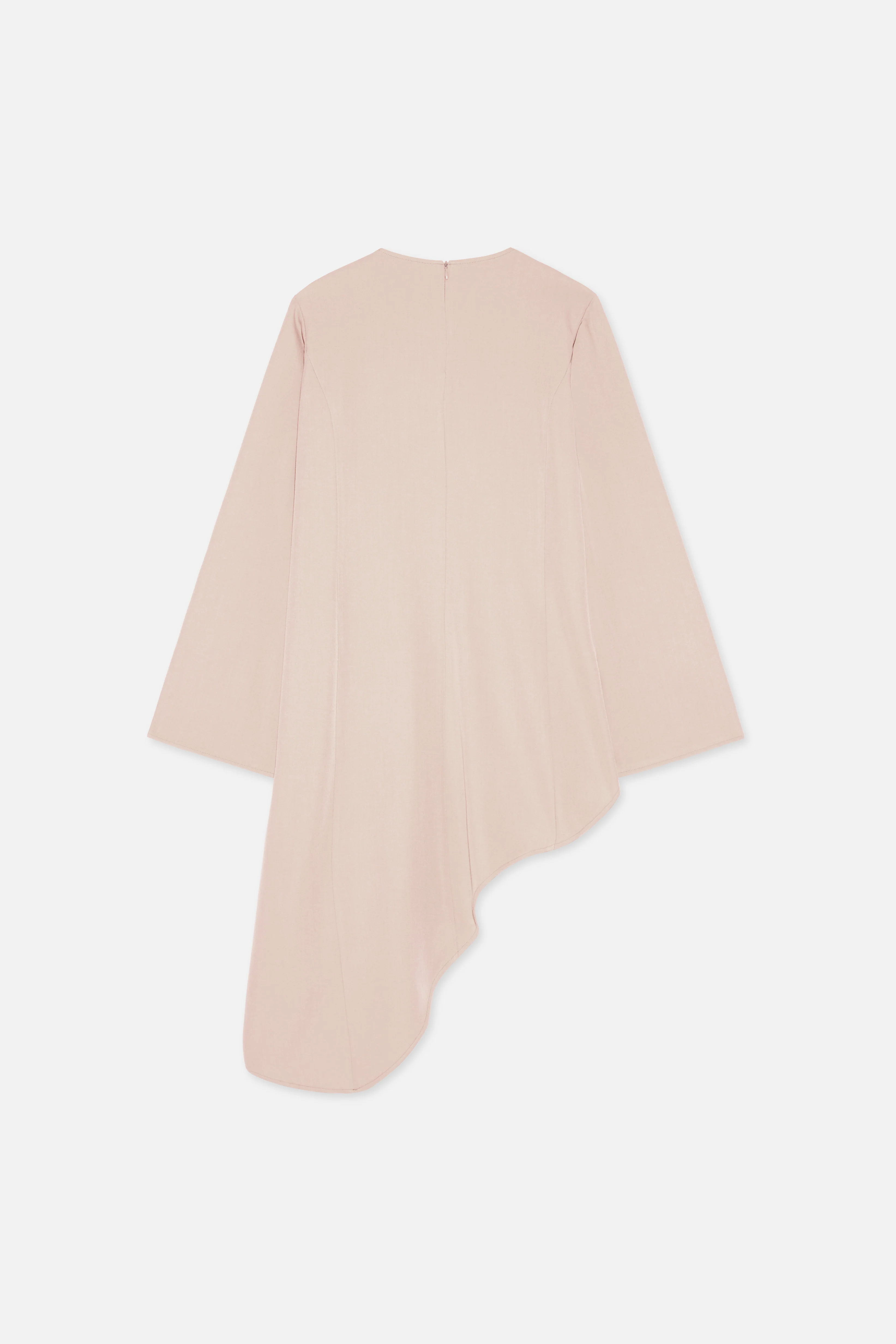 Soft Curved Tailored Top | Dark Rose - Image 6