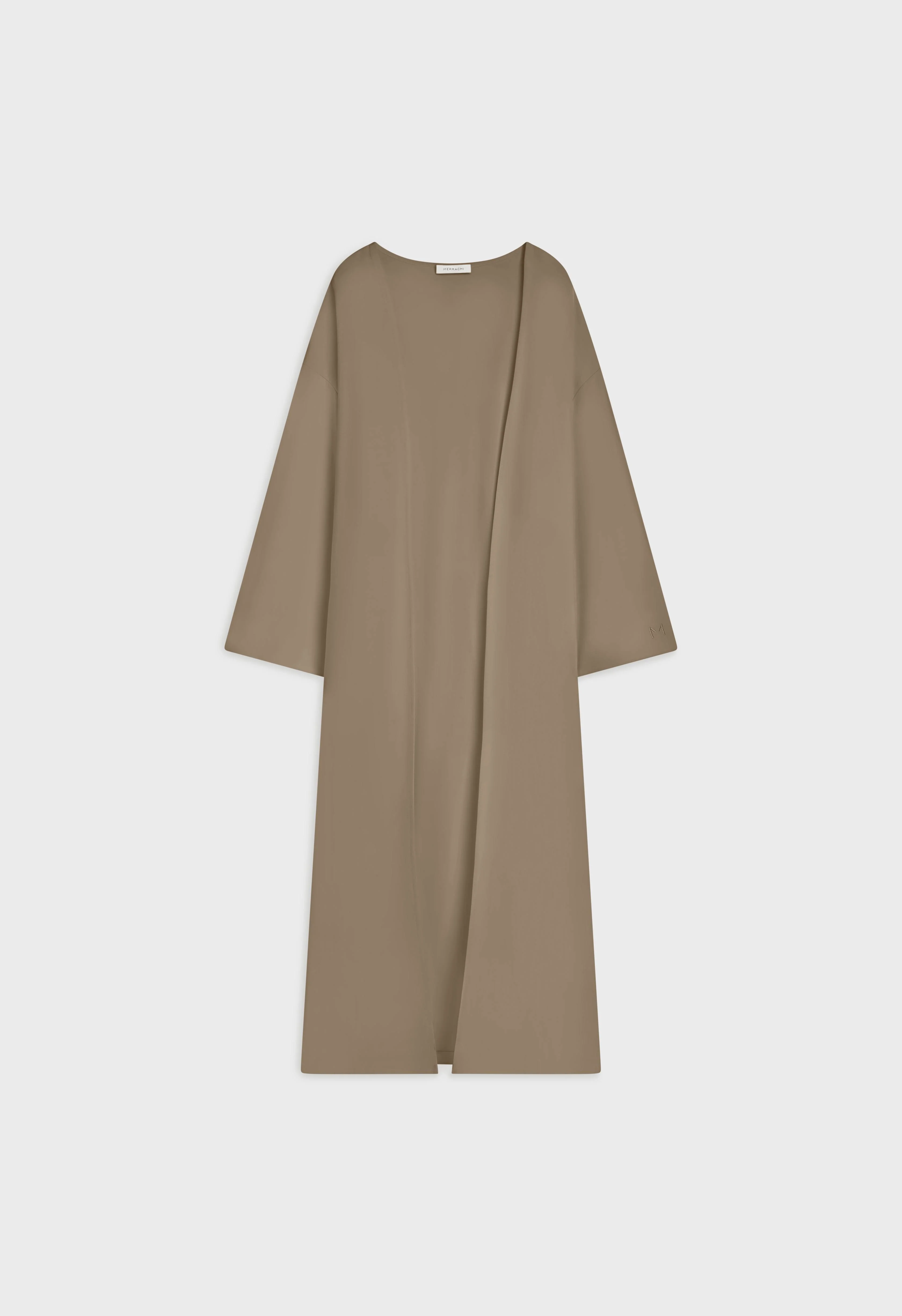 Soft Rayon Abaya | Desert Brown - Image 3