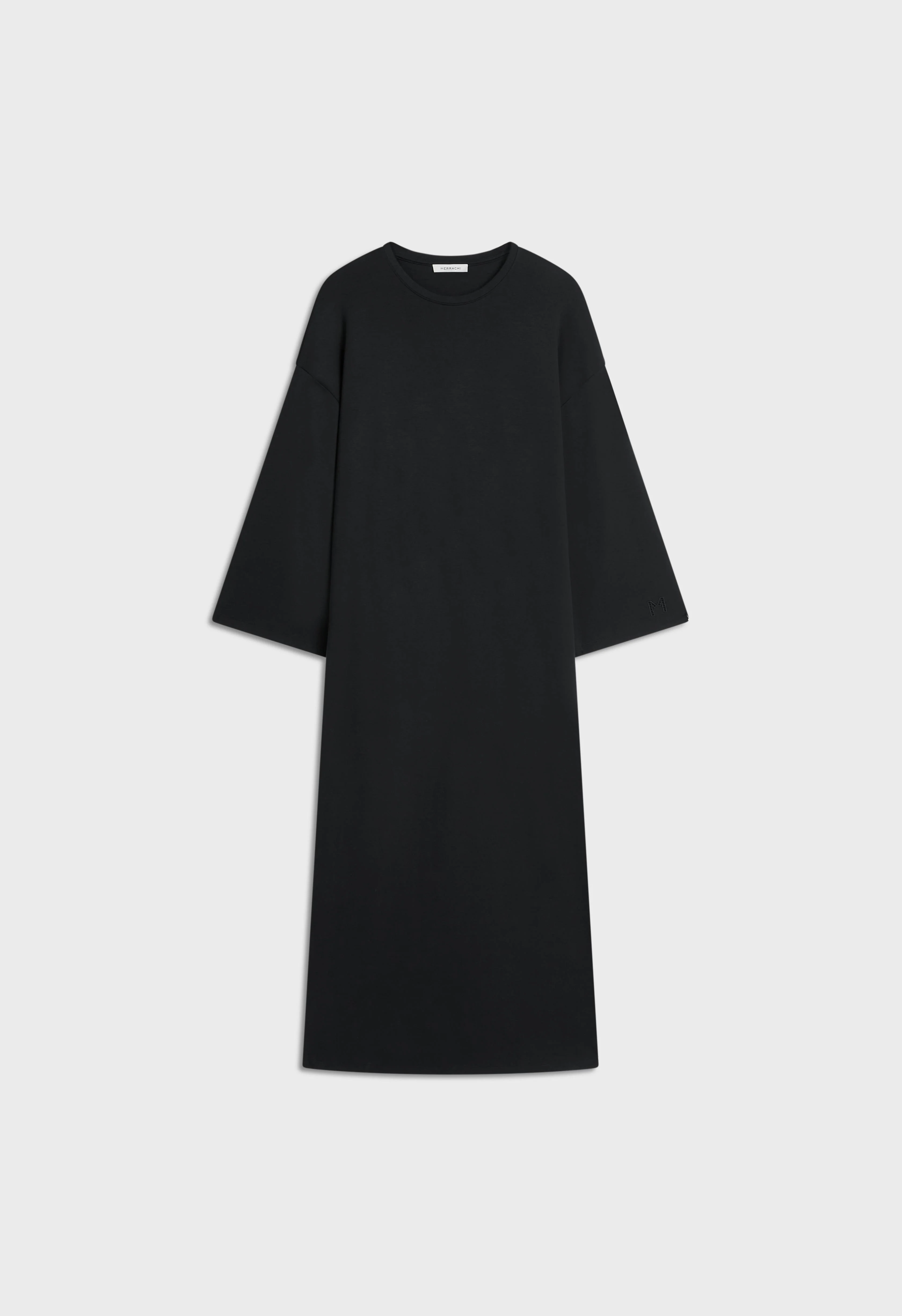 Soft Rayon Dress | Black - Image 3