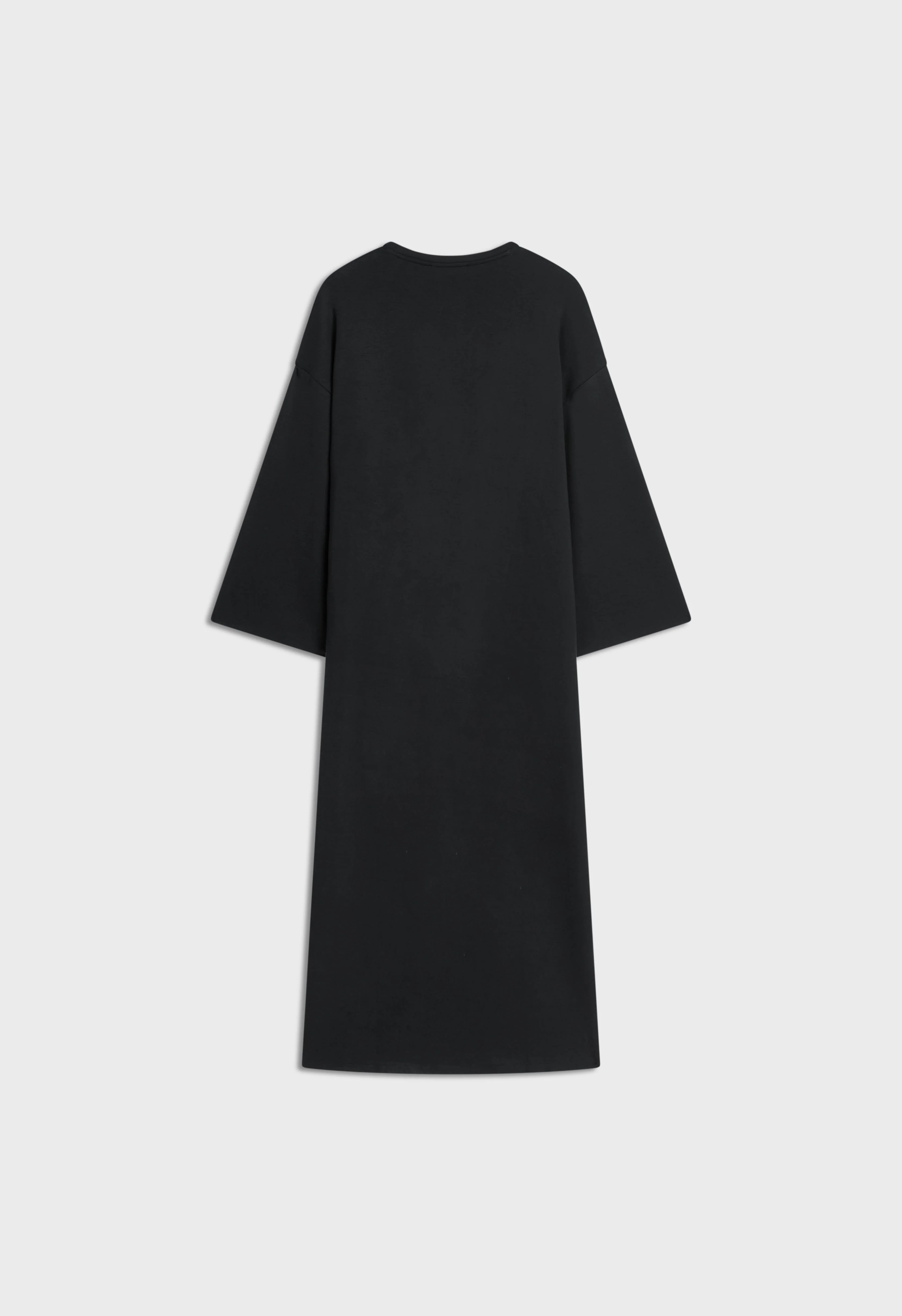 Soft Rayon Dress | Black - Image 4