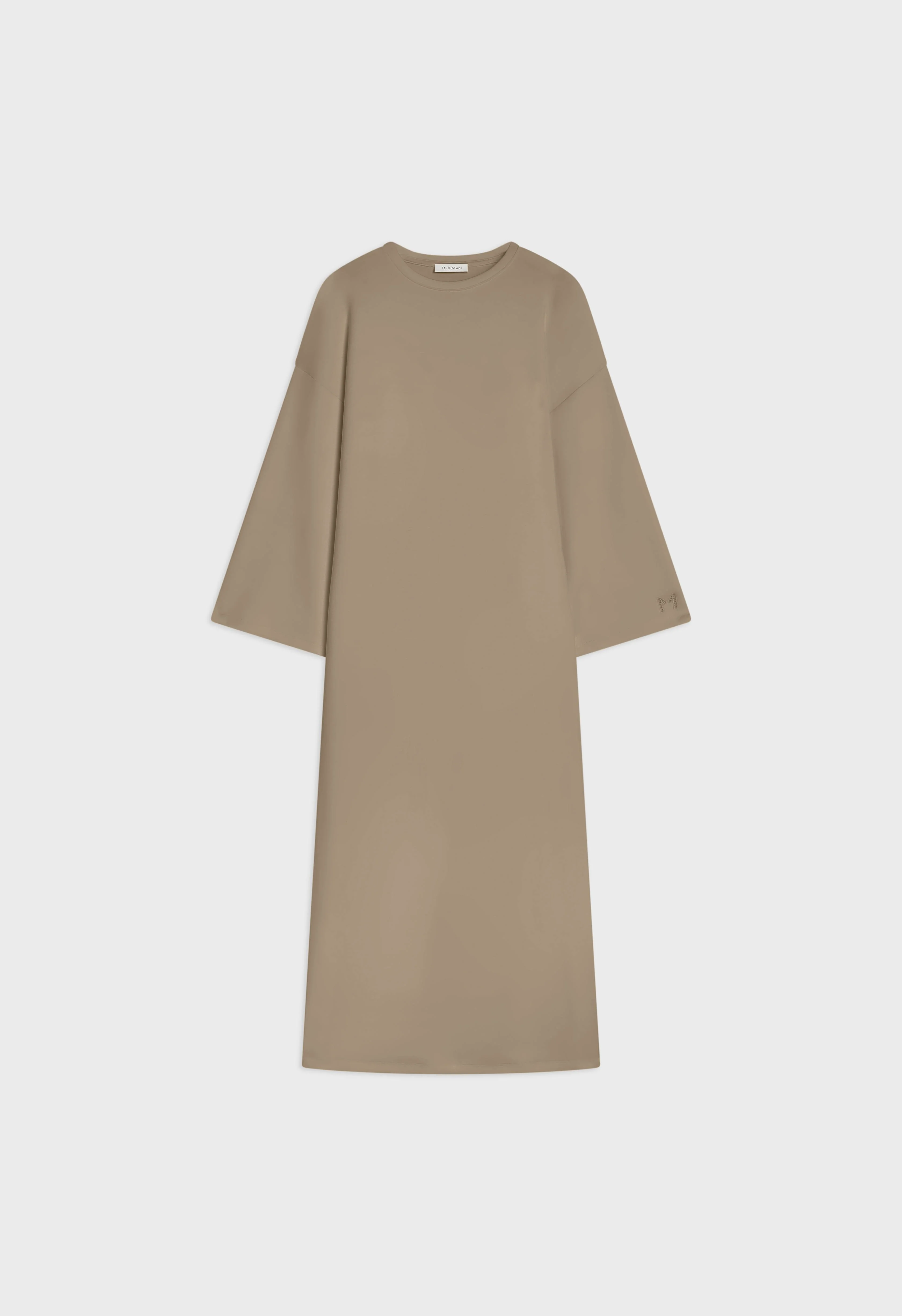 Soft Rayon Dress | Desert Brown - Image 3