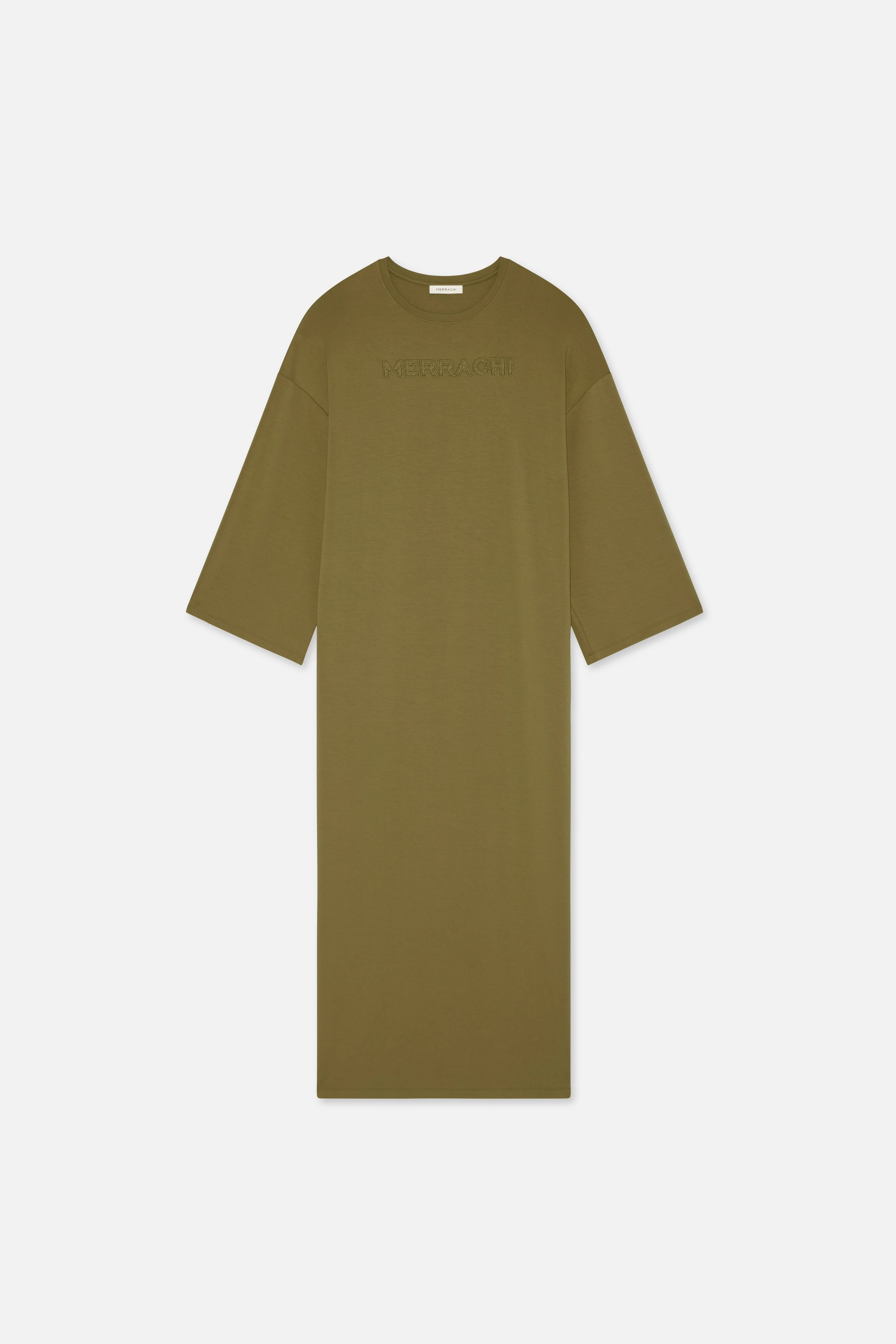Soft Rayon Dress | Olive - Image 4