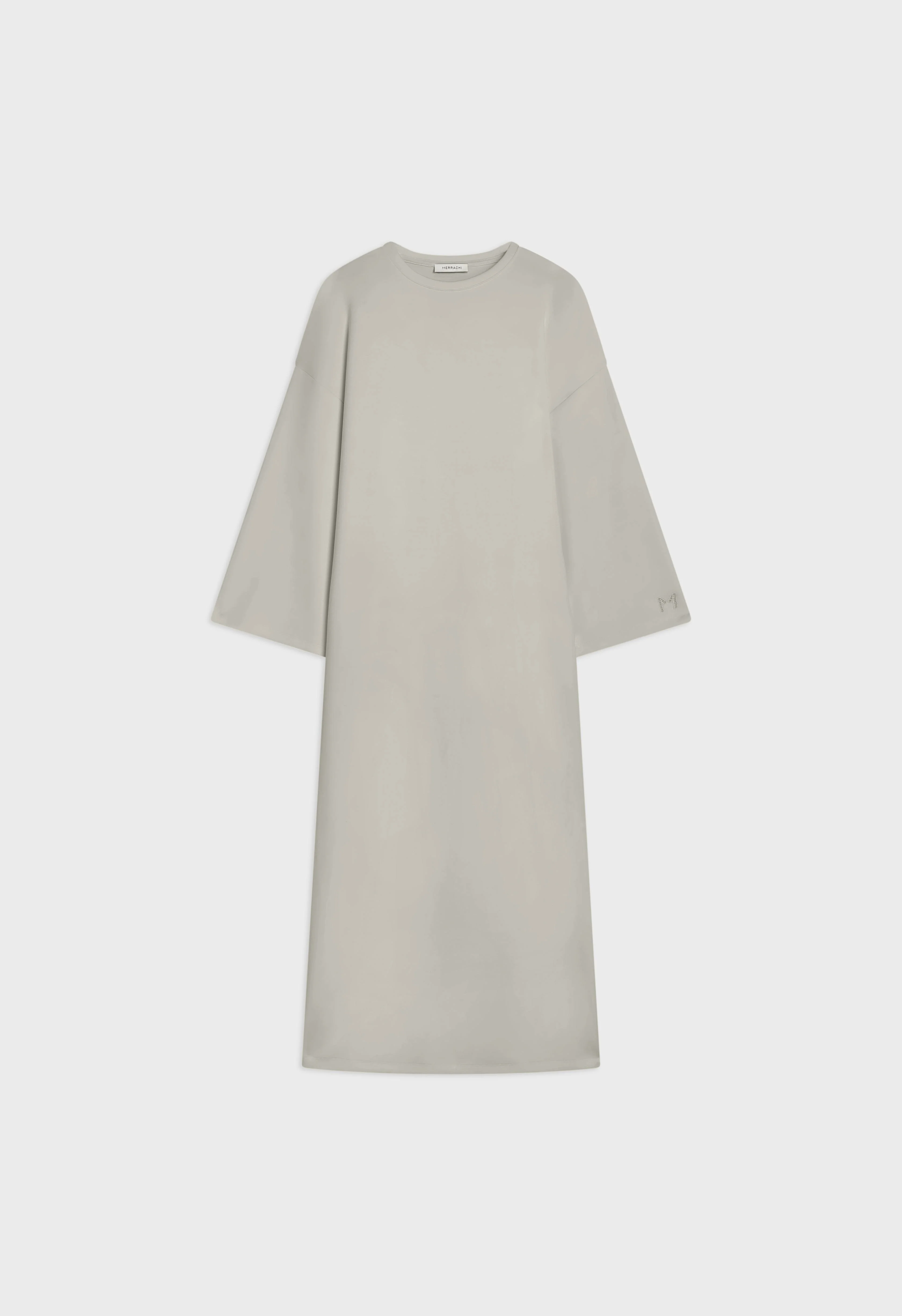 Soft Rayon Dress | Pebble - Image 3