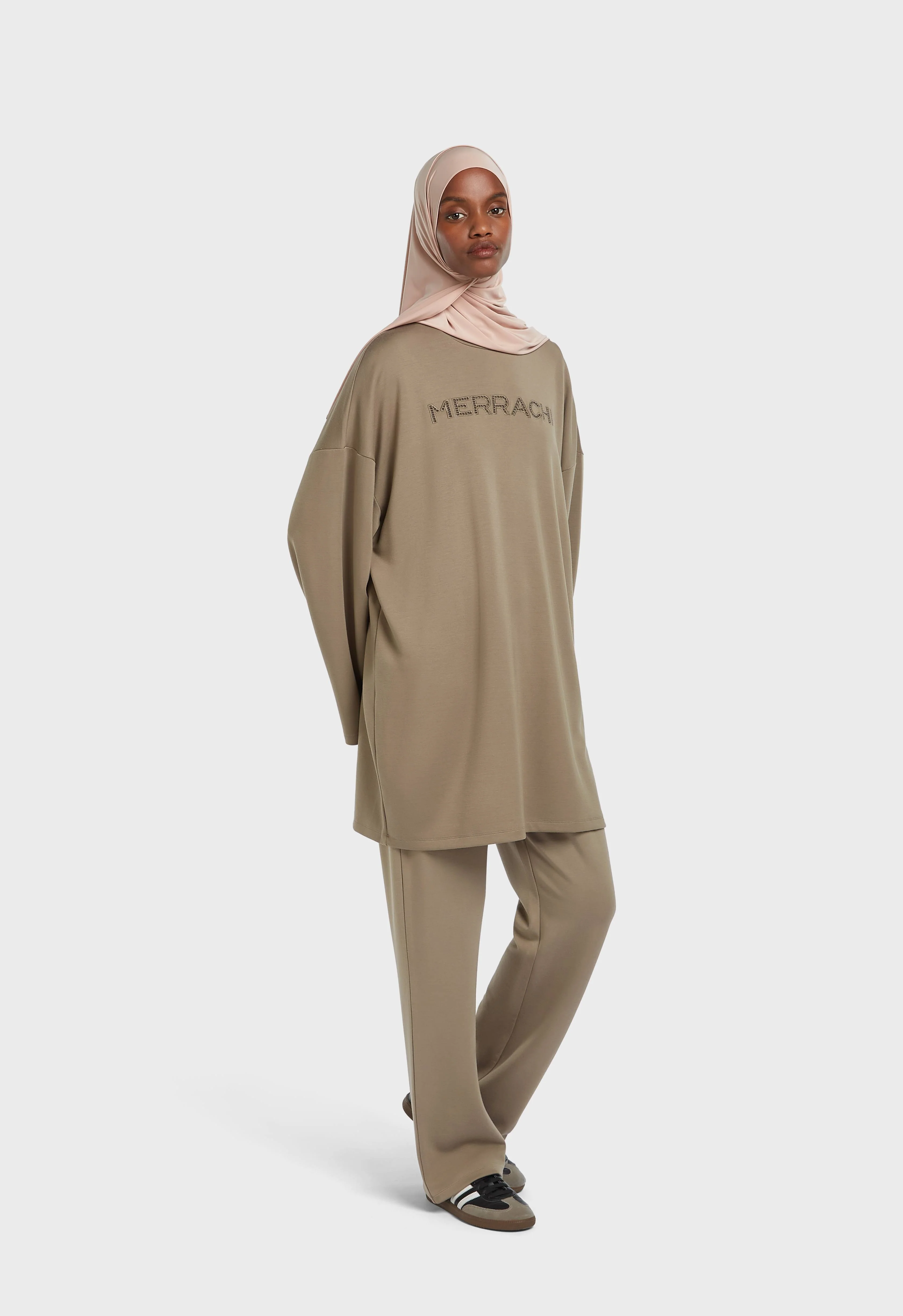 Soft Rayon Pants | Desert Brown - Image 2