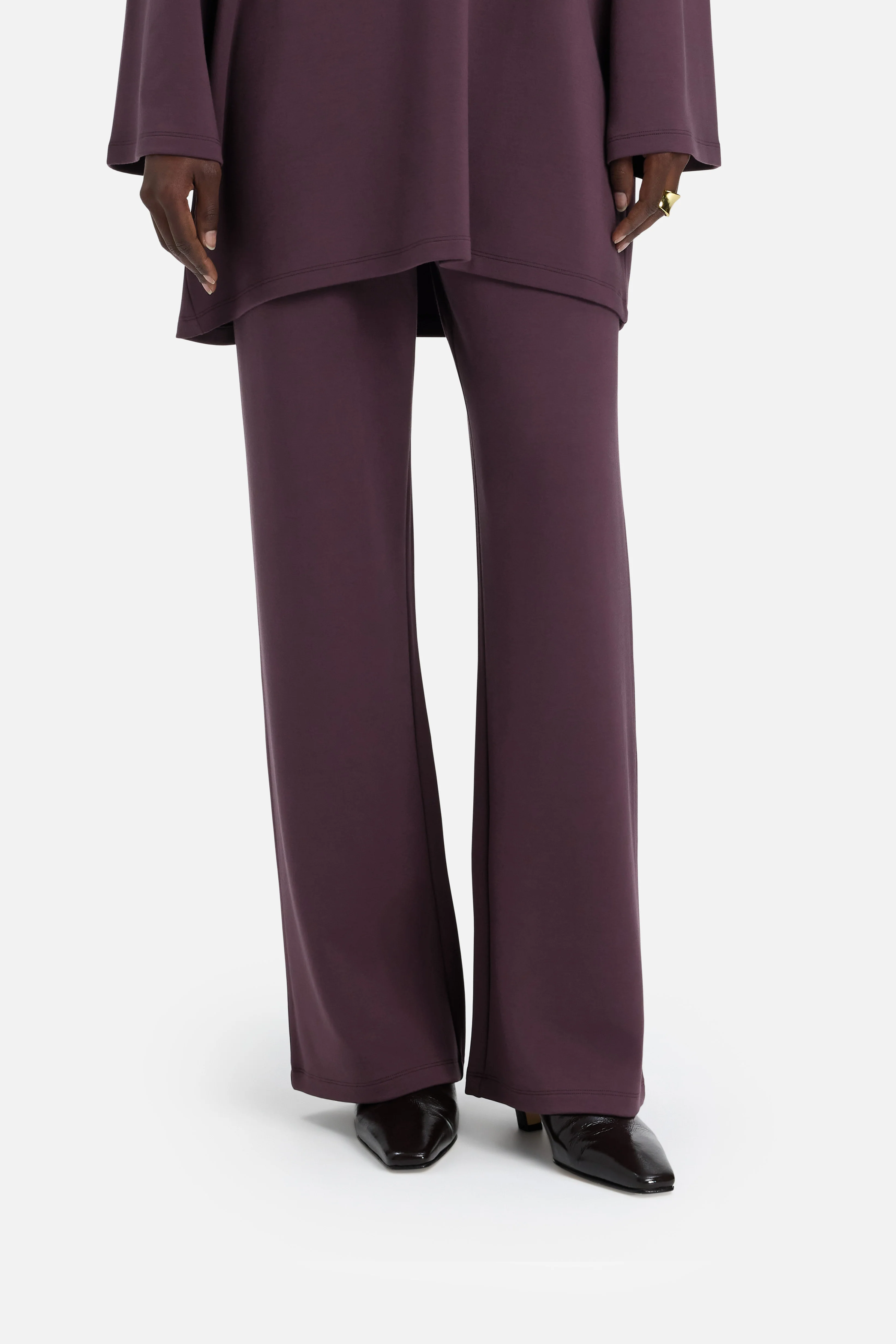Soft Rayon Pants | Vintage Purple - Image 3