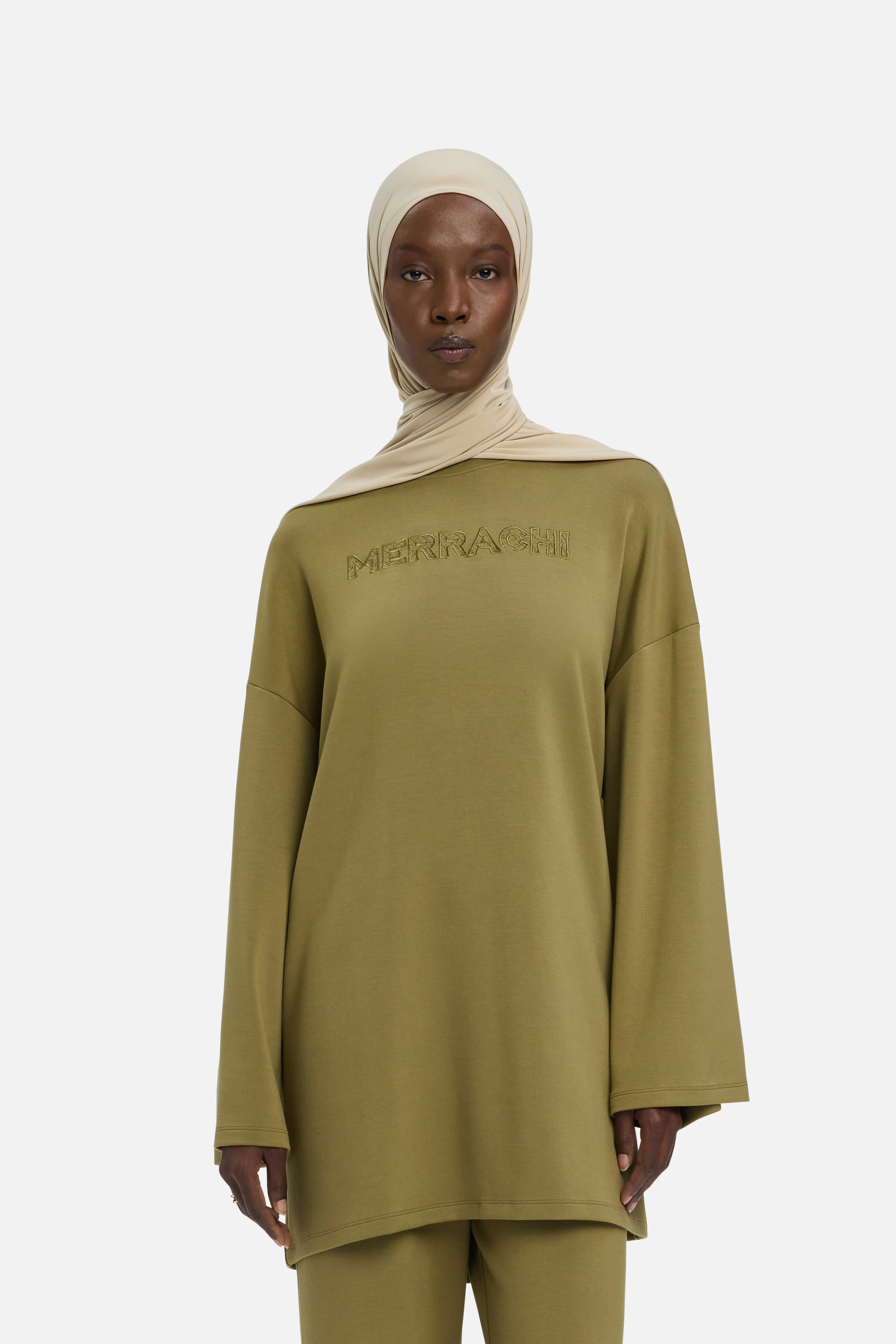 Soft Rayon Top | Olive - Image 4