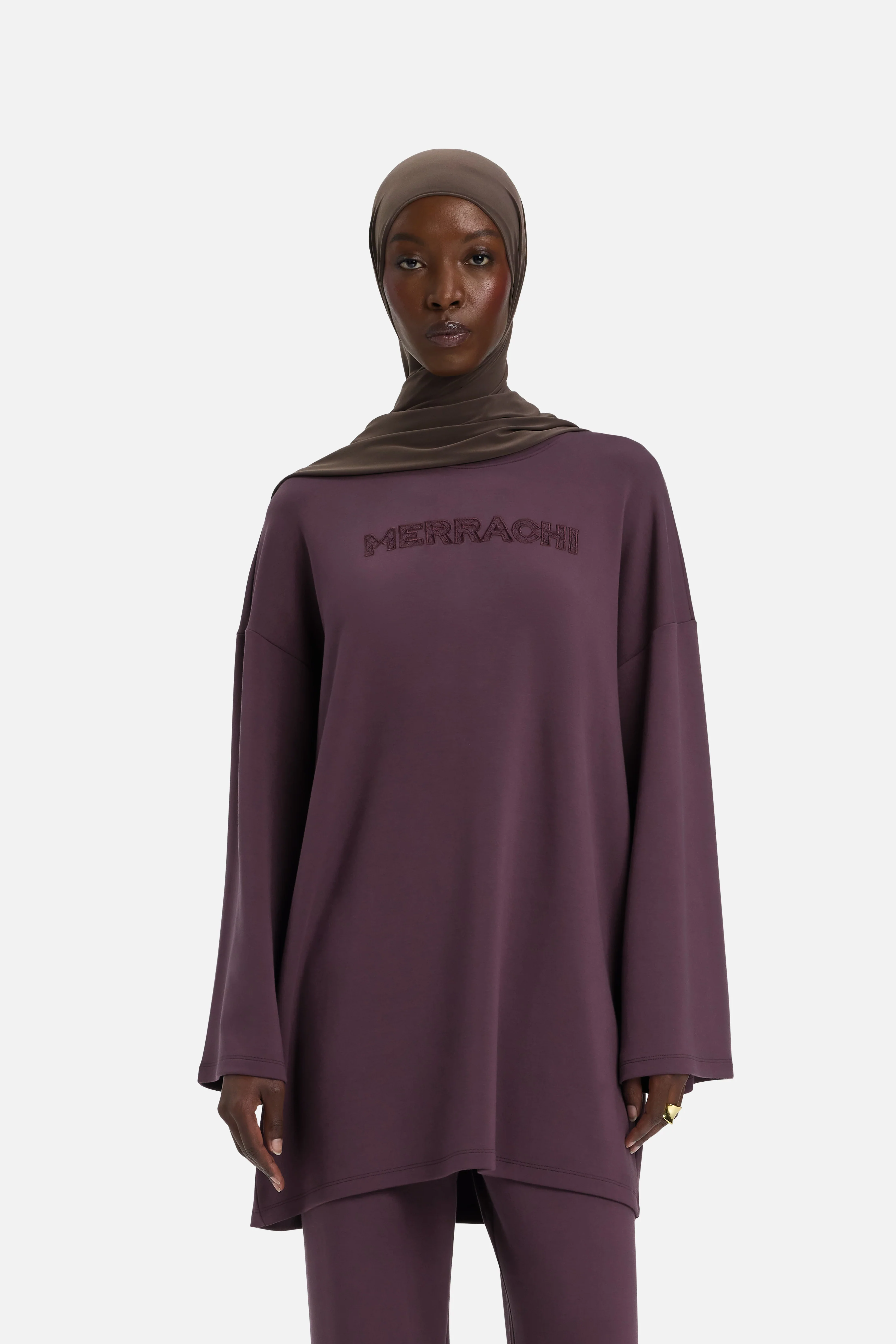 Soft Rayon Top | Vintage Purple - Image 4