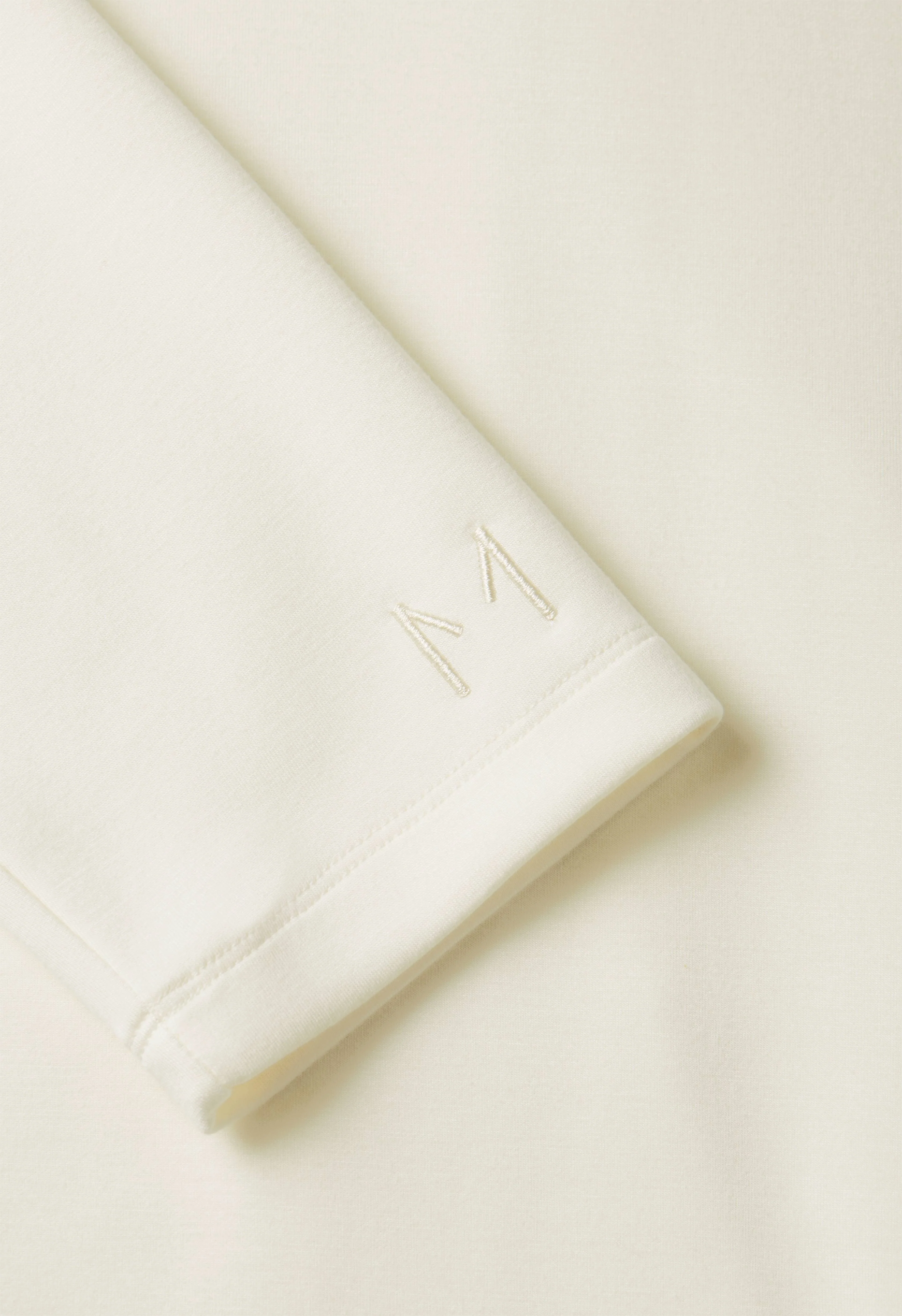 Soft Rayon V-Neck Dress | Off White - Image 5
