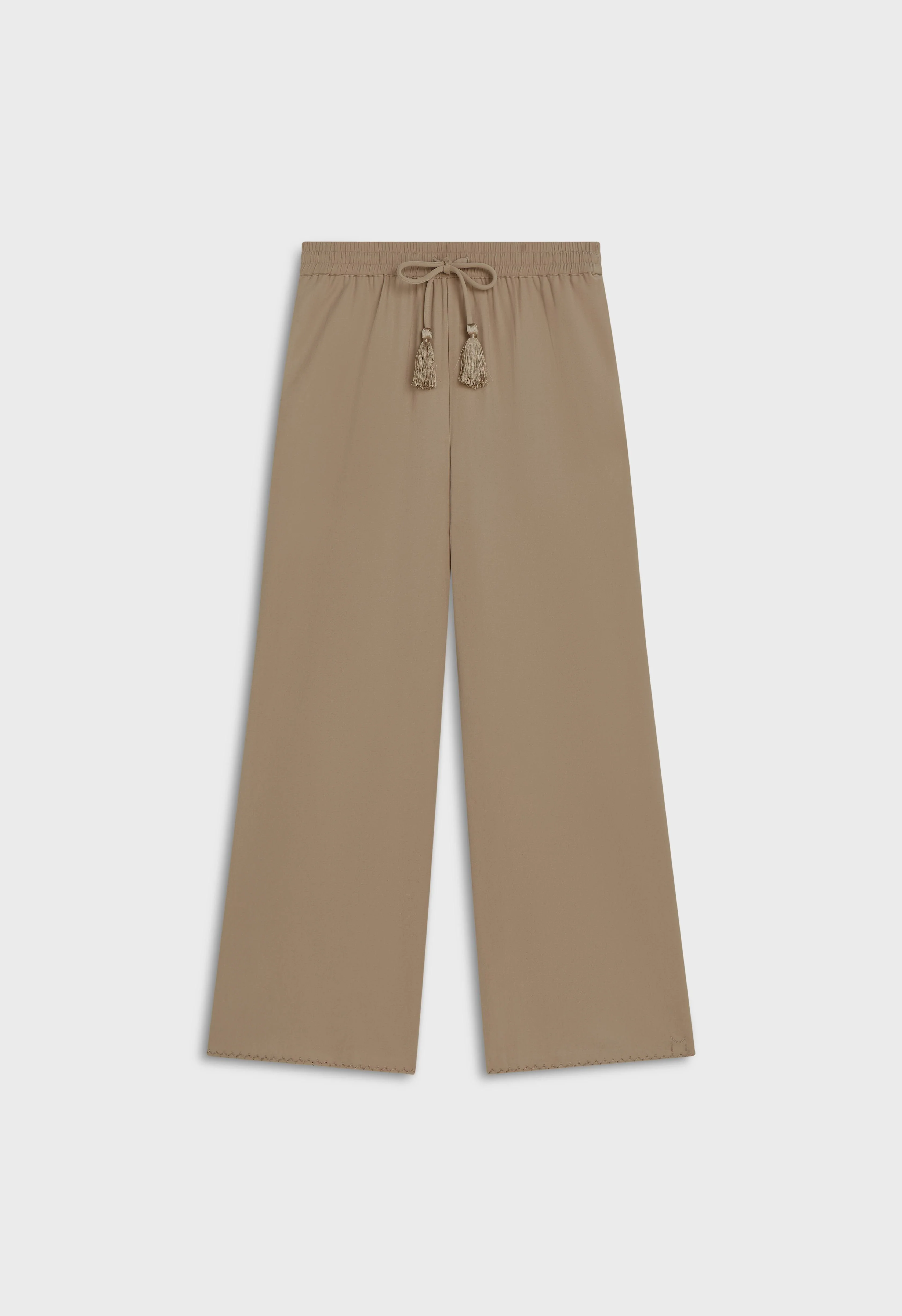 Soft Woven Tailored Pants | Desert Brown - Image 3