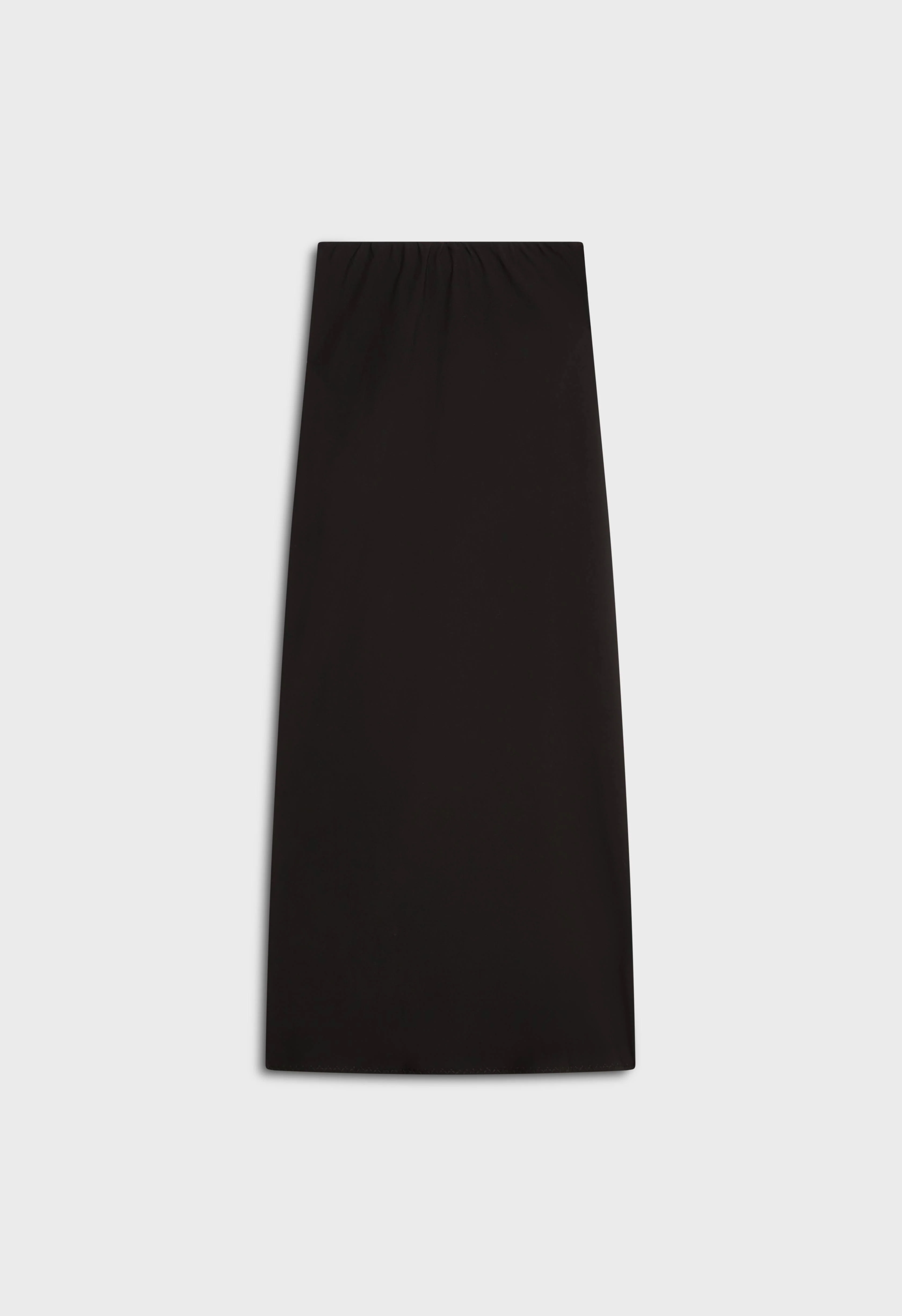 Soft Woven Tailored Skirt | Black - Image 3
