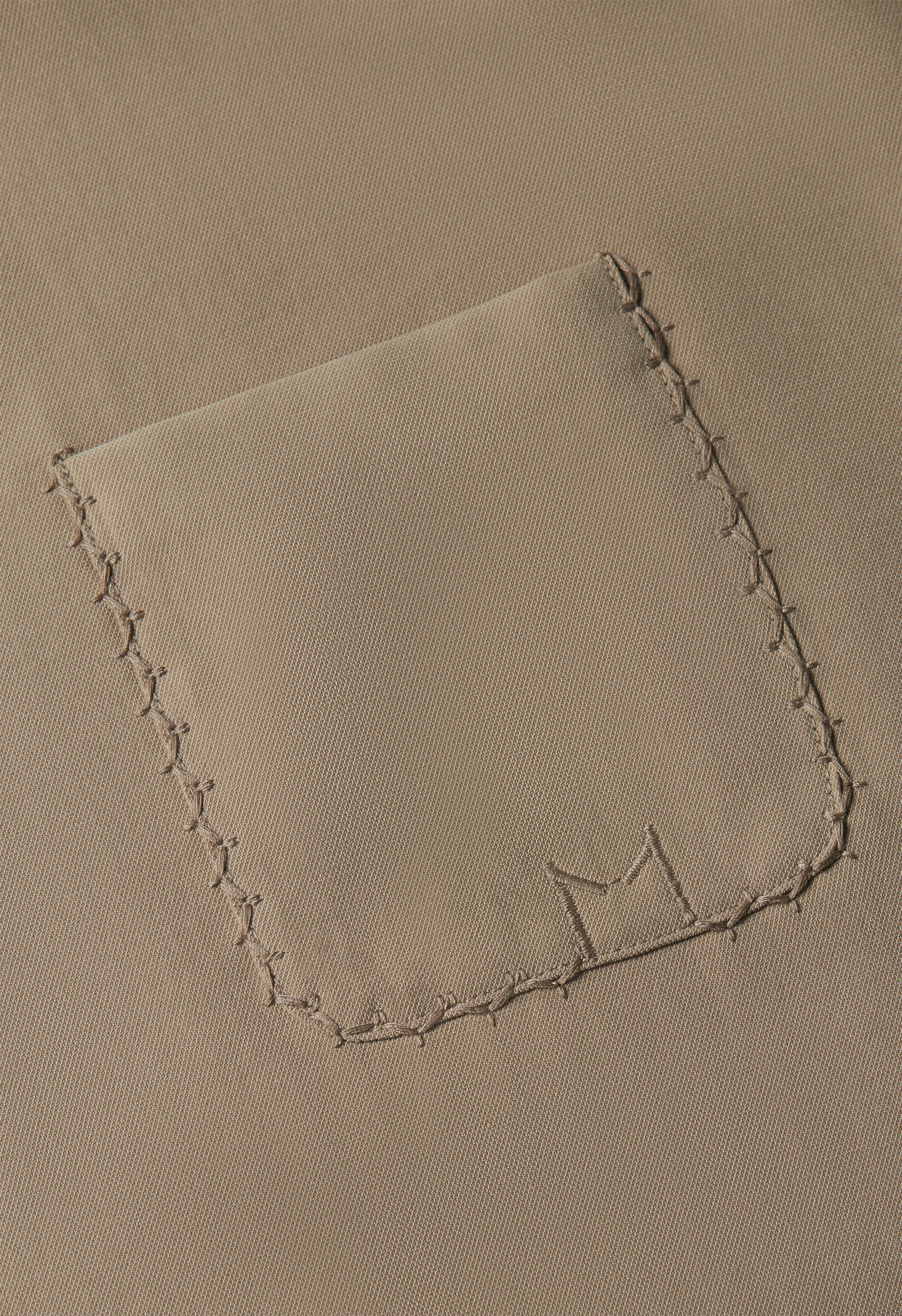 Soft Woven Tailored Top | Desert Brown - Image 3
