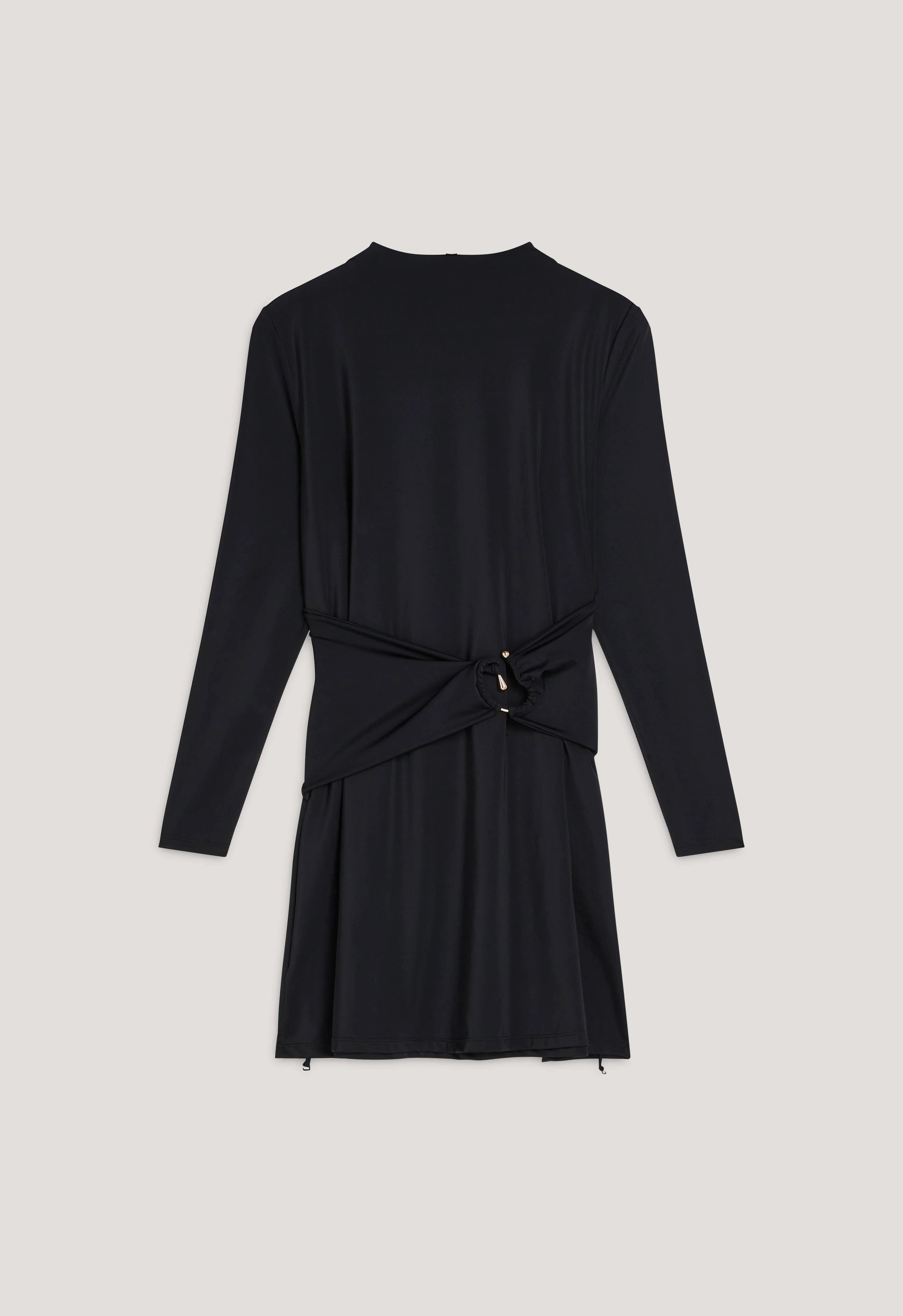 Stone Ring Swim Dress and Suit | Black - Image 3