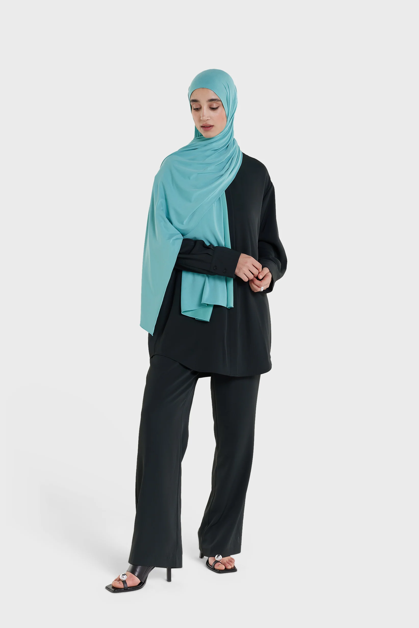Straight Pants | Black