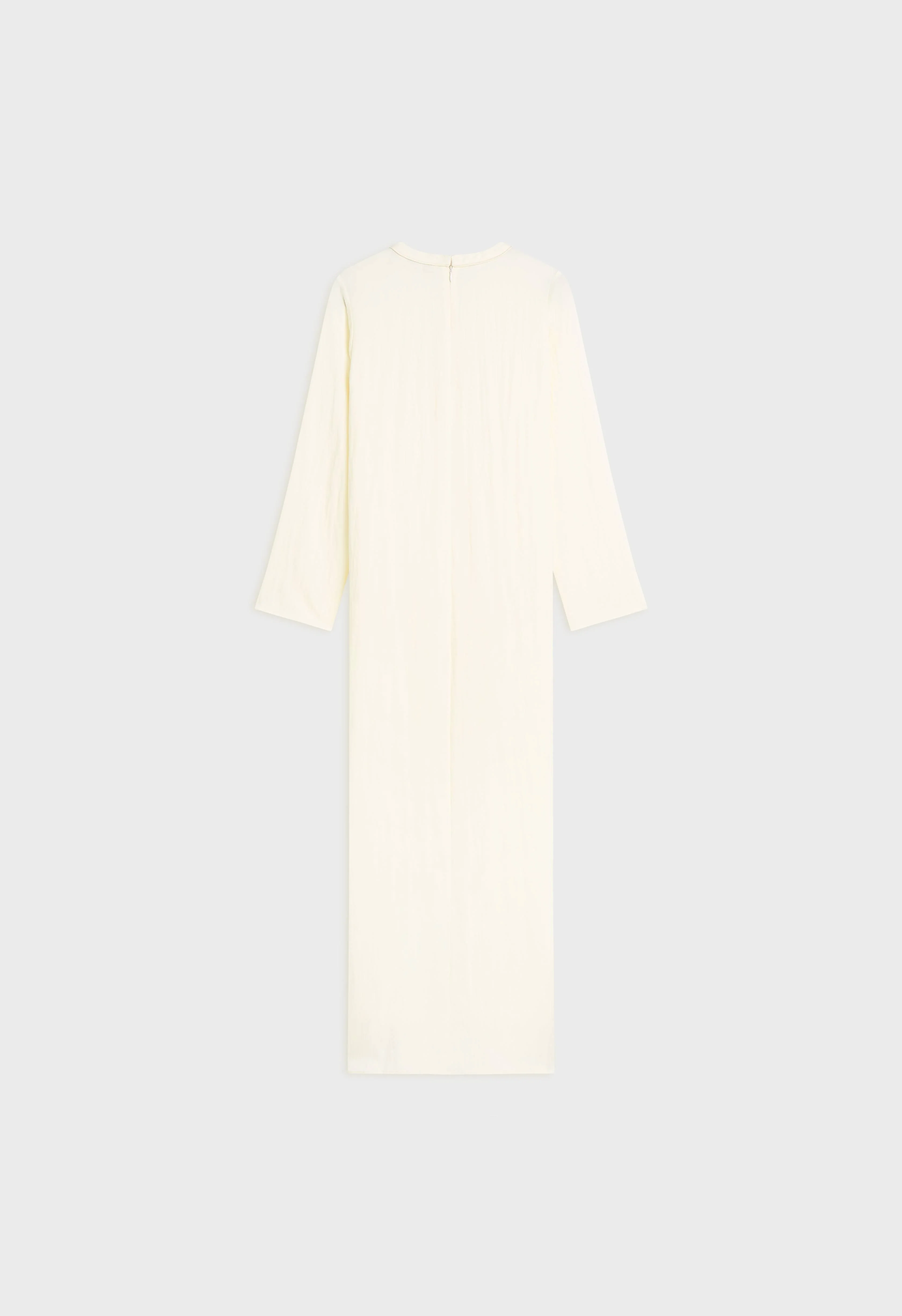 Structured Tailored Dress | Off White - Image 3