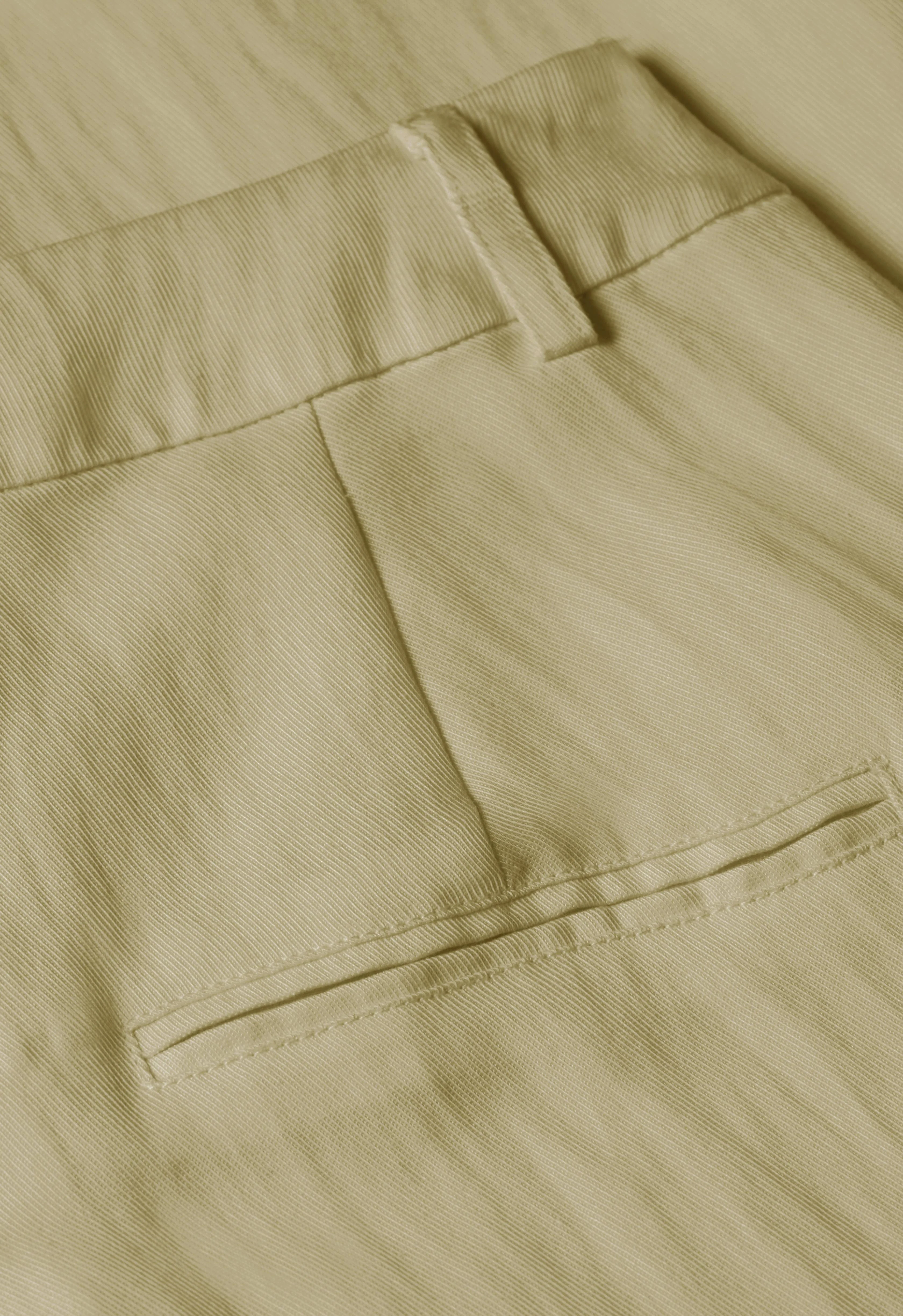 Structured Tailored Pants | Grey Green - Image 5