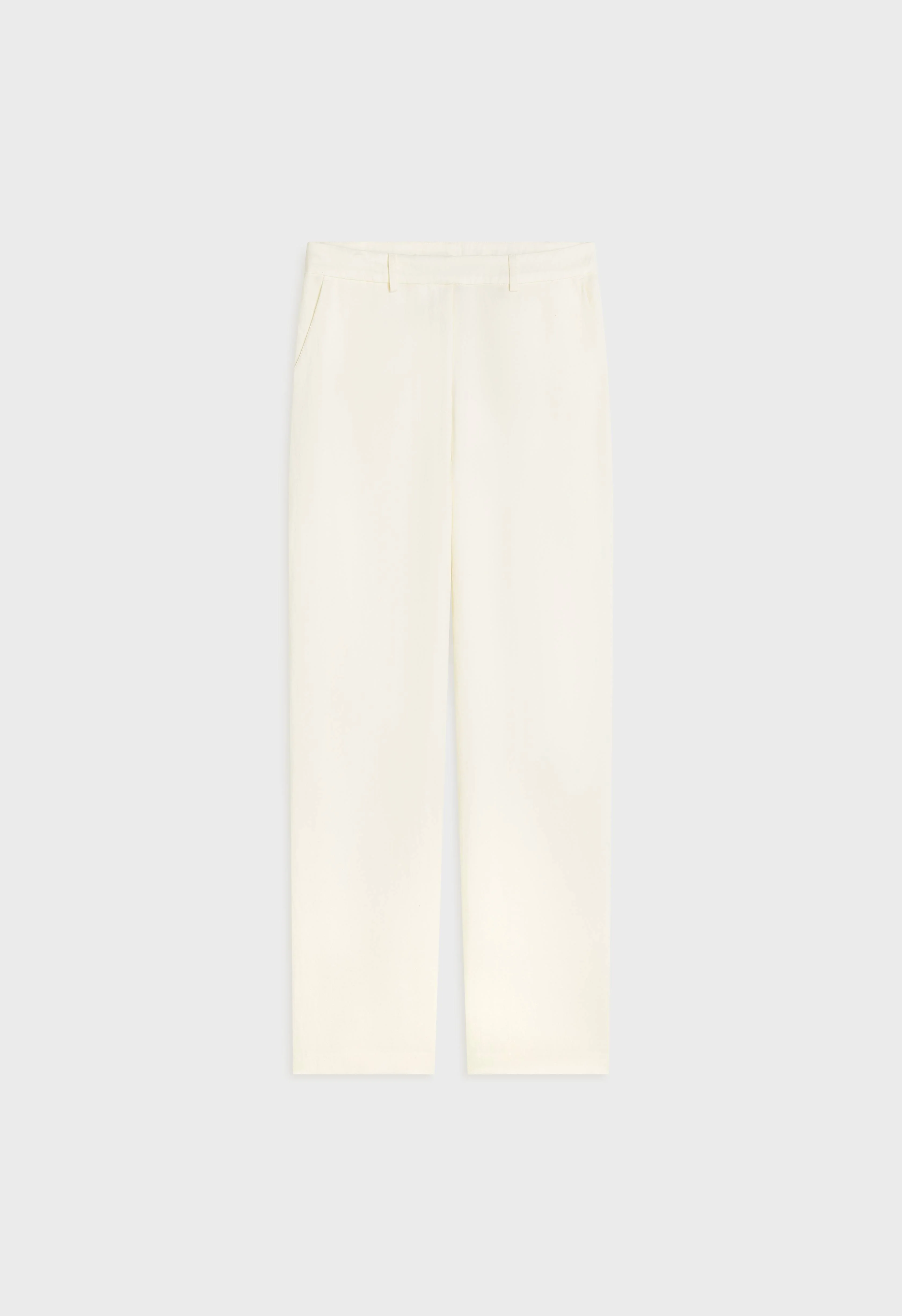 Structured Tailored Pants | Off White - Image 3