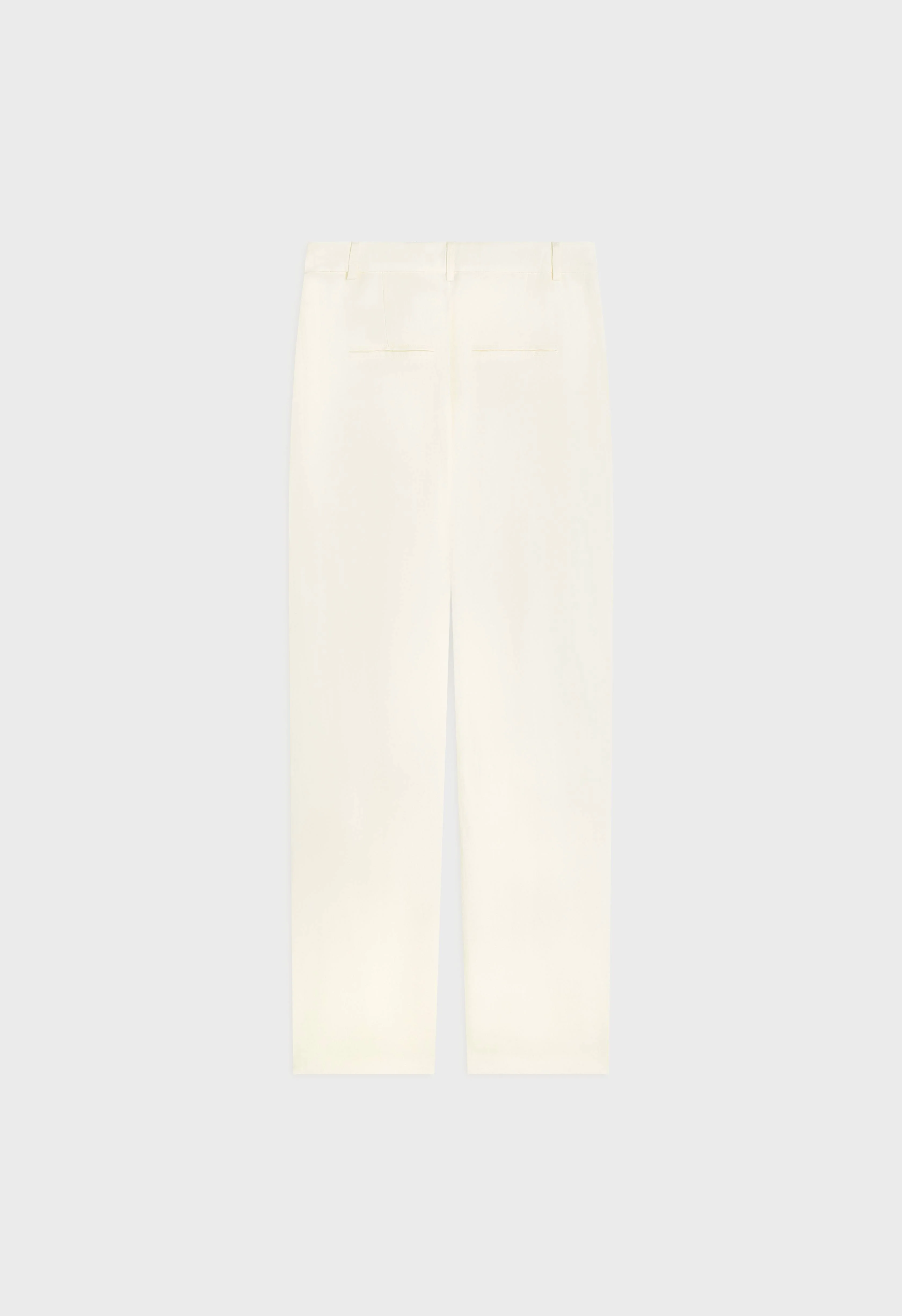 Structured Tailored Pants | Off White - Image 4