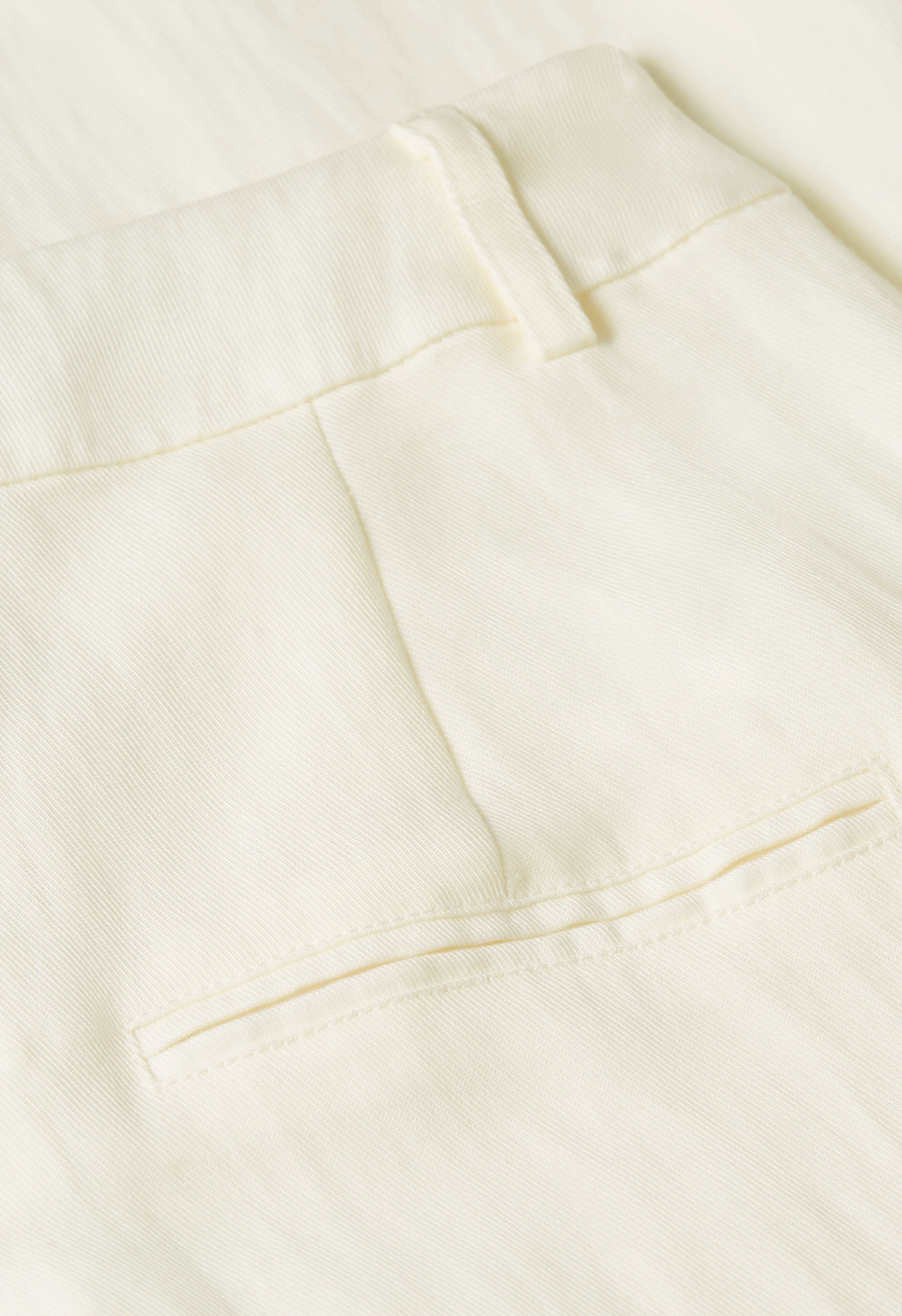 Structured Tailored Pants | Off White - Image 5