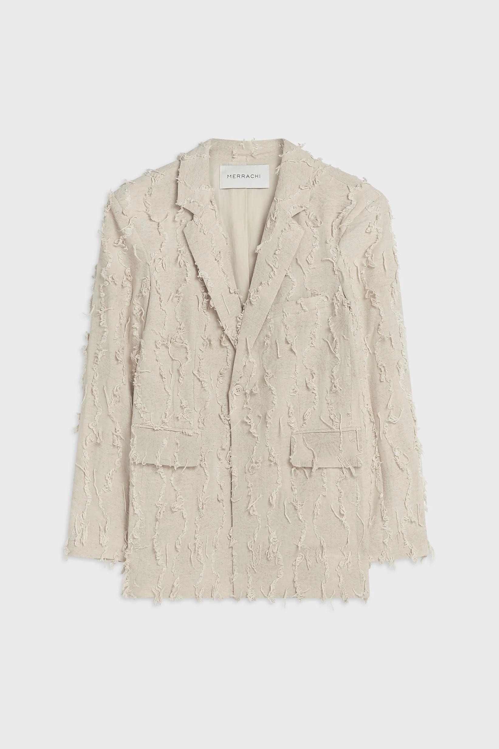 Summer Fil Coupé Blazer | Natural - Image 4