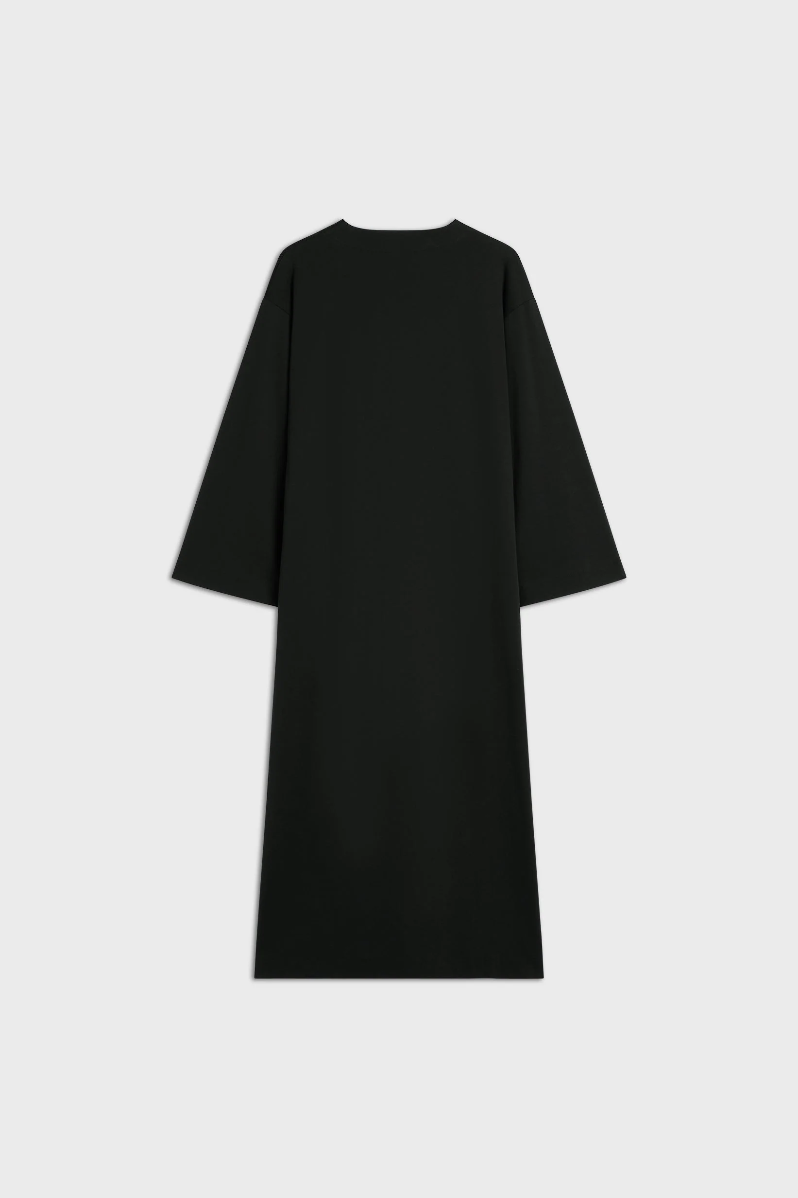 Summer Jersey Kaftan Dress | Black - Image 5