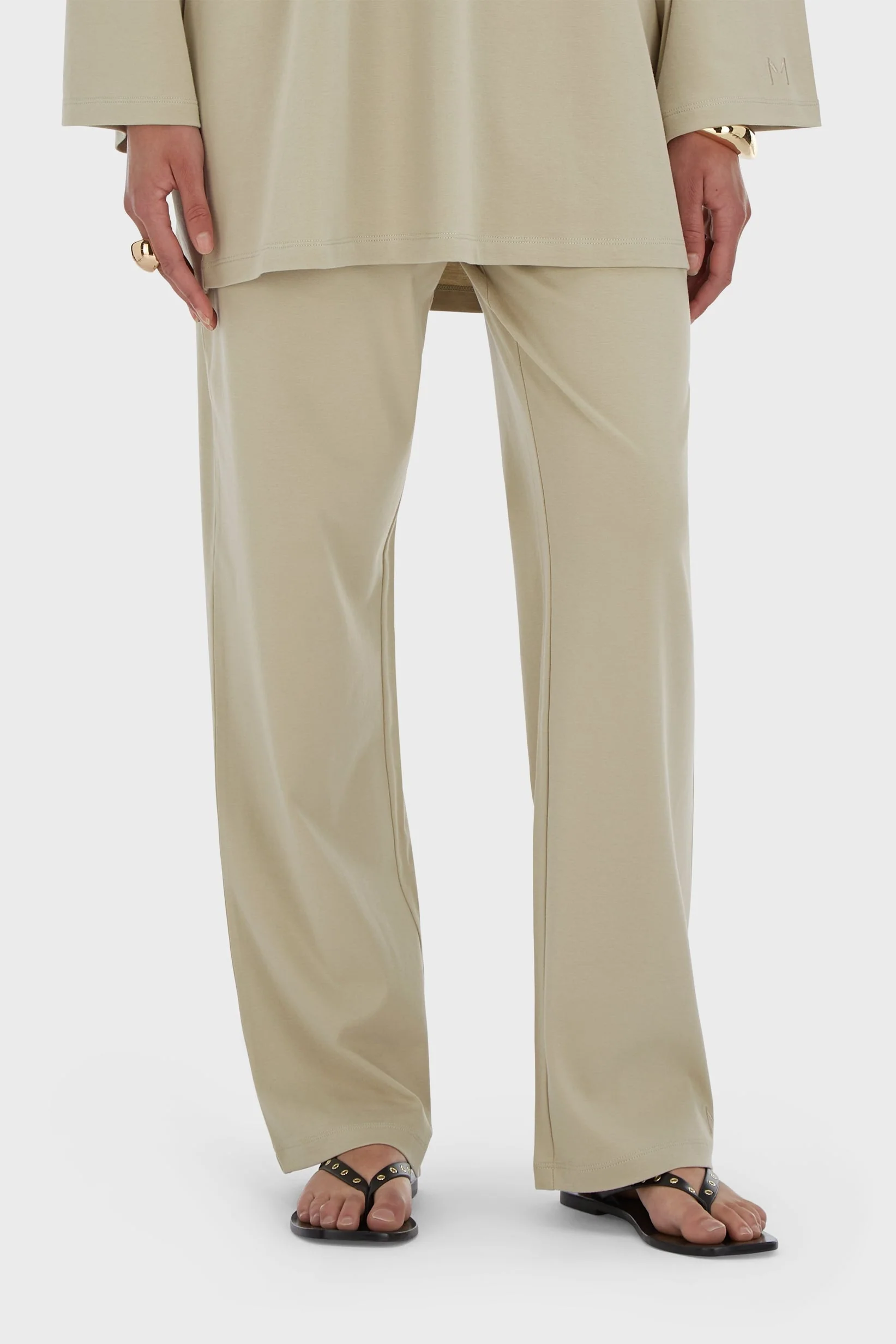 Summer Jersey Pants | Moss Gray - Image 3
