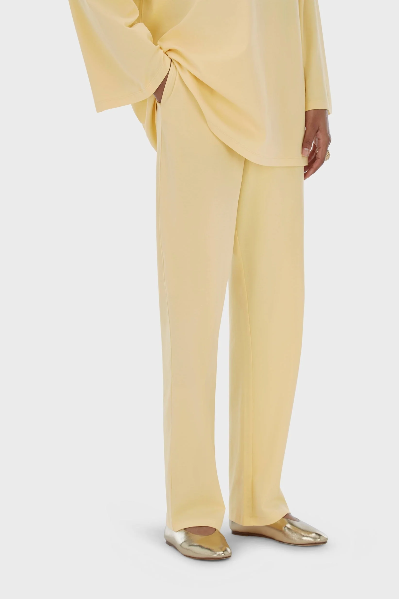 Summer Jersey Pants | Sunset Yellow - Image 3