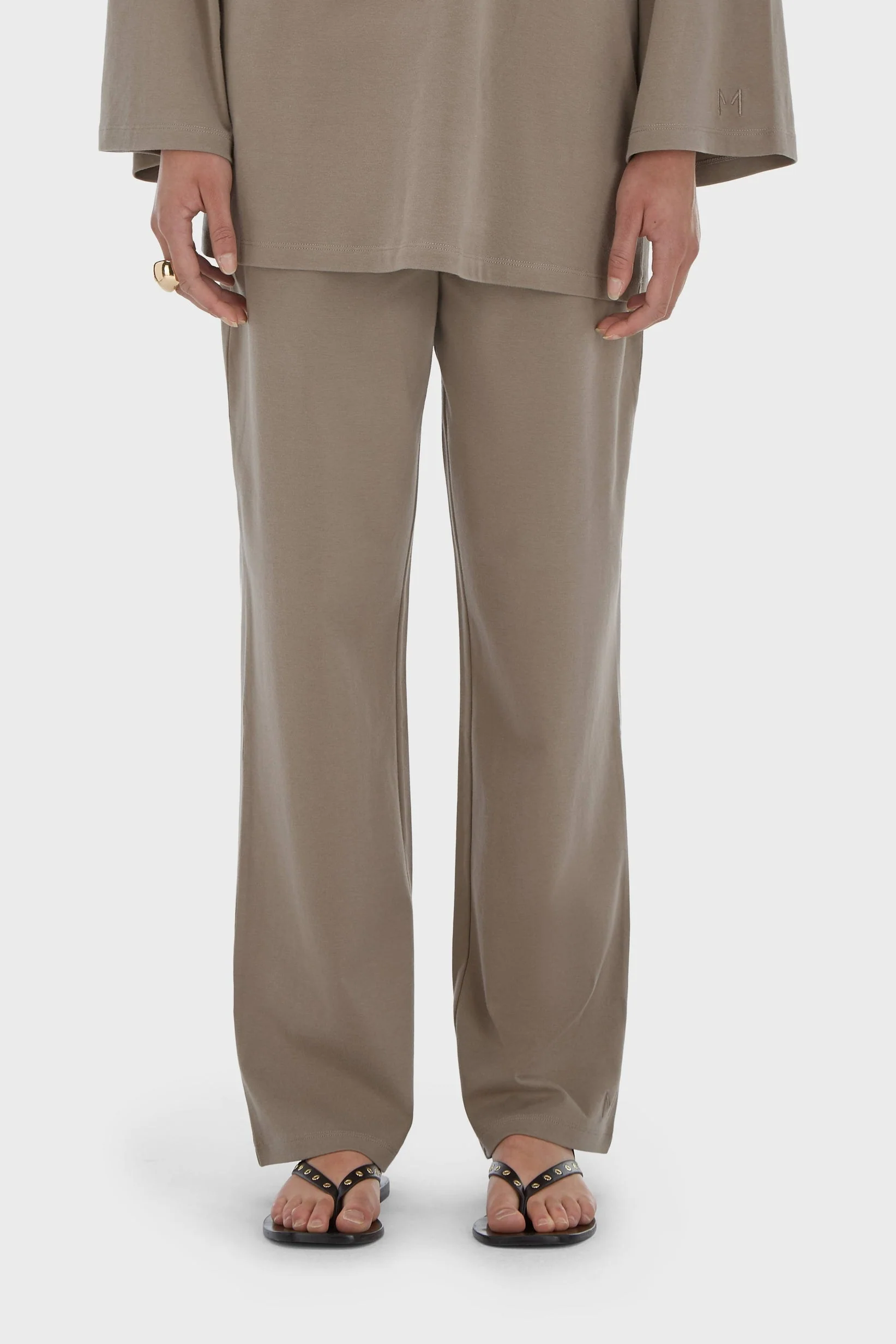 Summer Jersey Pants | Taupe - Image 3