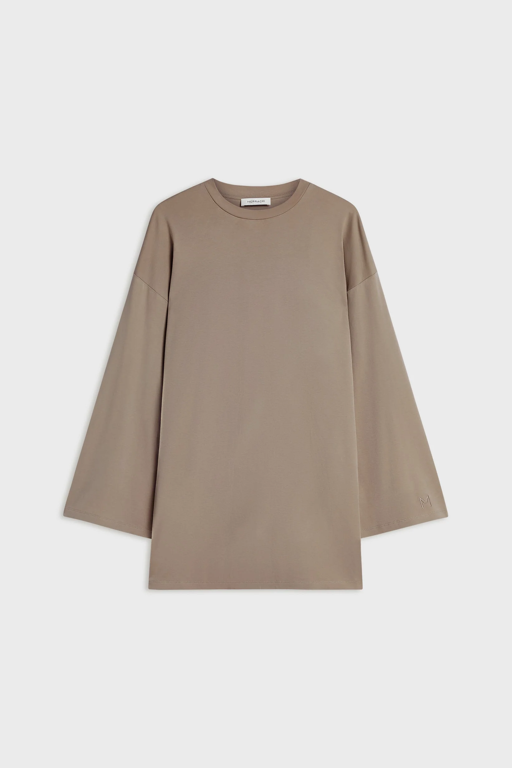Summer Jersey Top | Taupe - Image 4