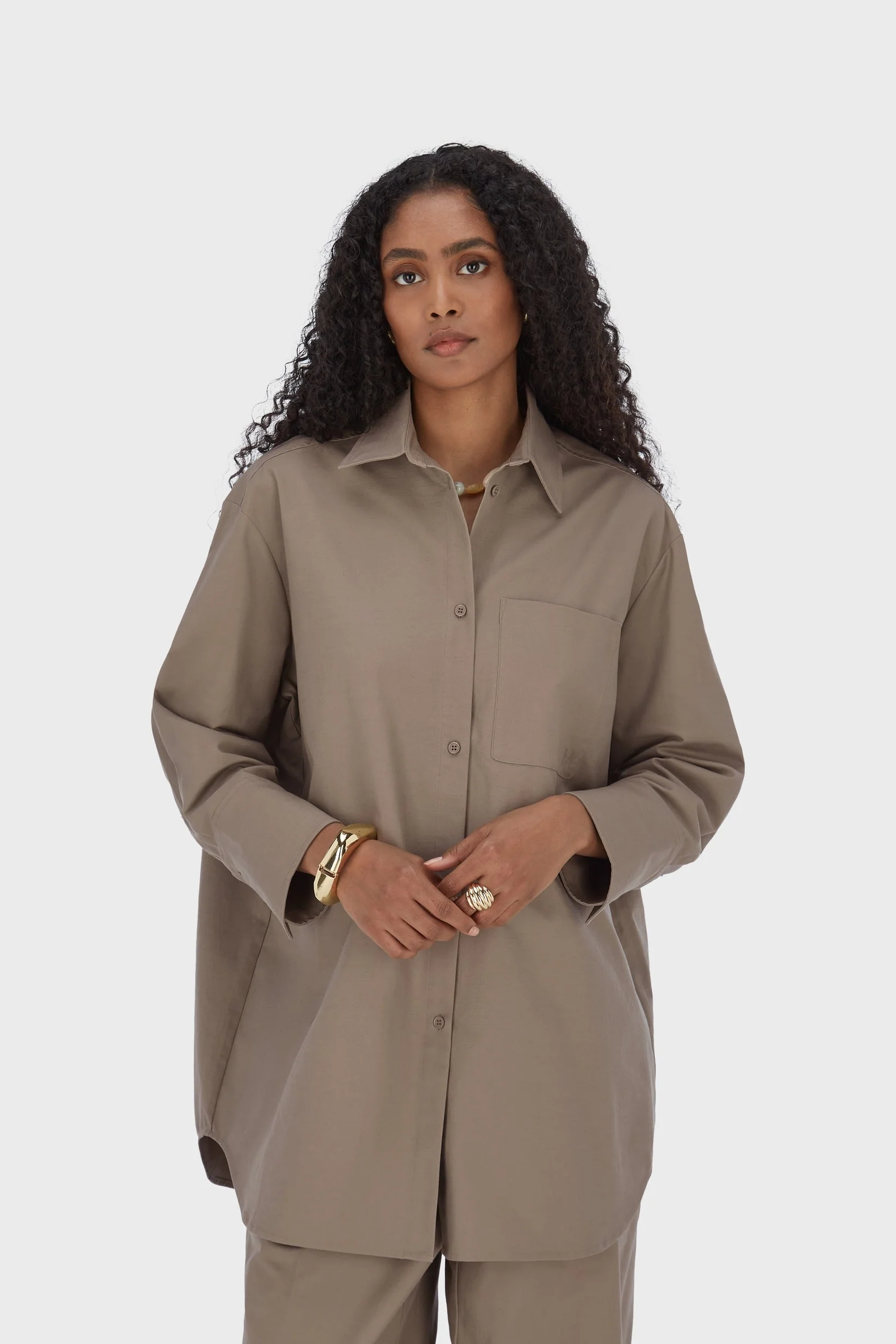 Summer Shirt | Taupe - Image 3