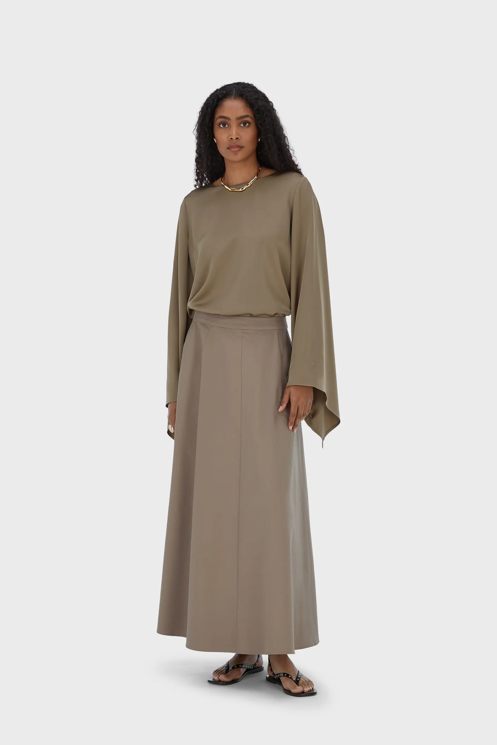 Summer Skirt | Taupe