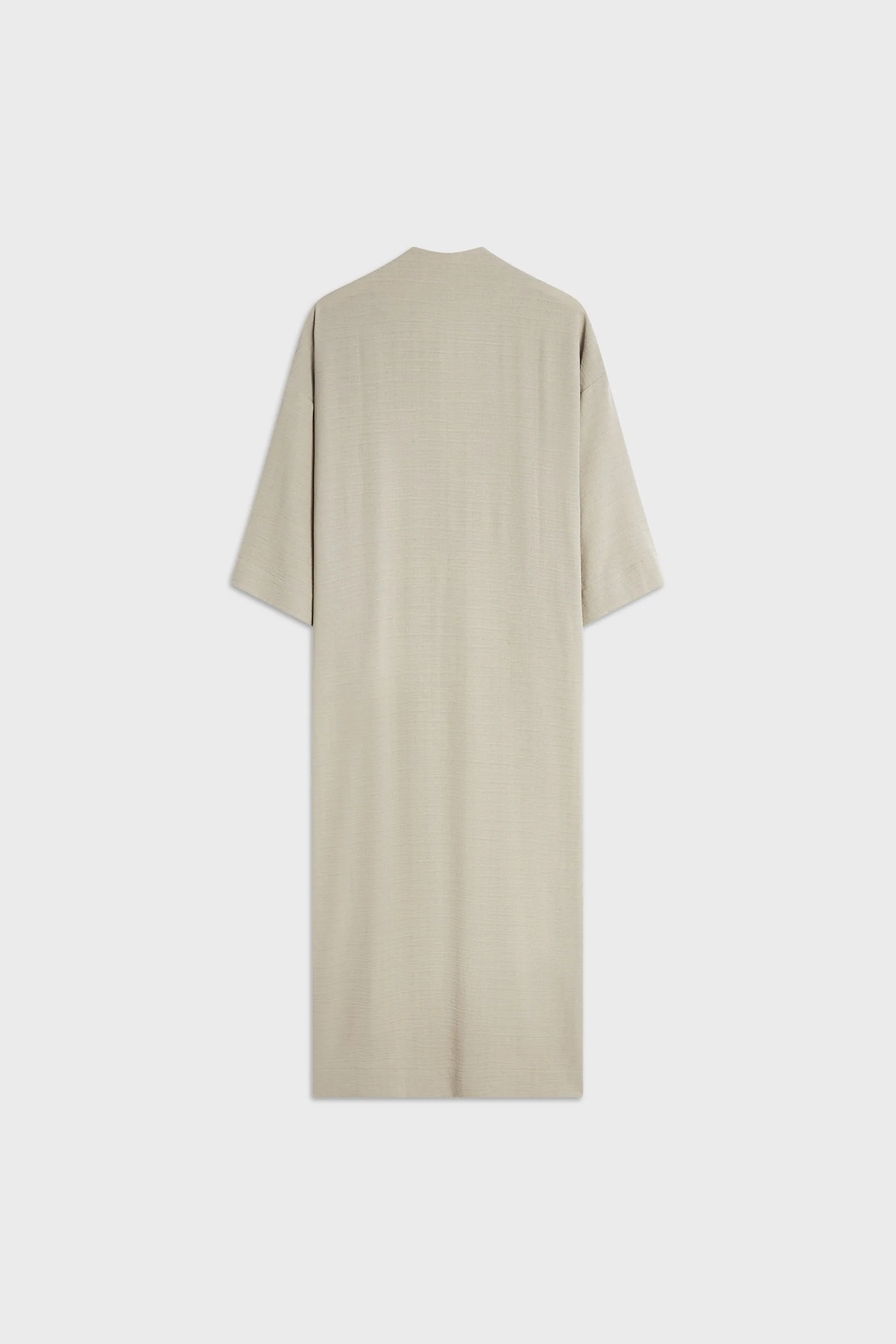Summer Stripe Abaya | Moss Gray - Image 5