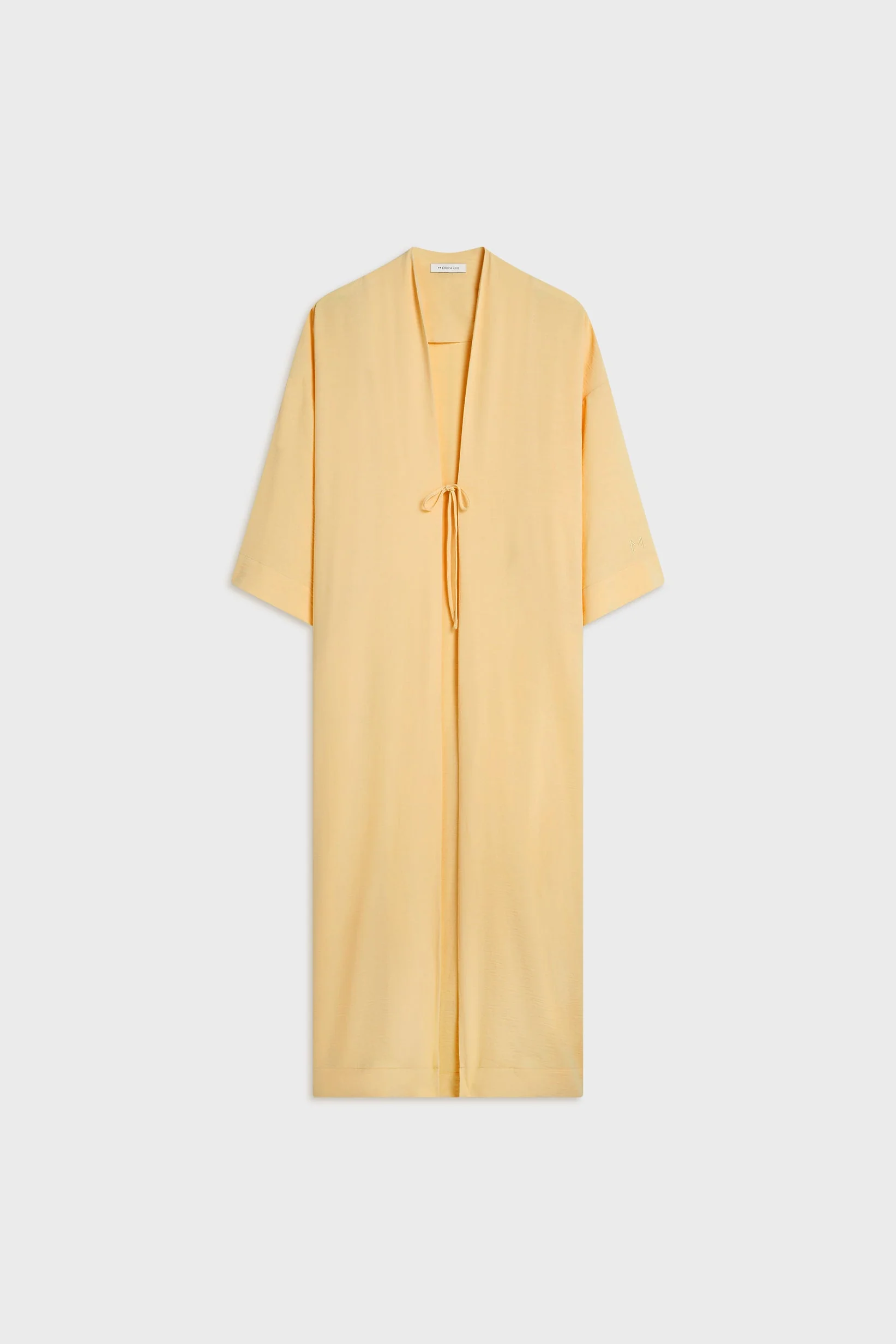 Summer Stripe Abaya | Sunset Yellow - Image 4